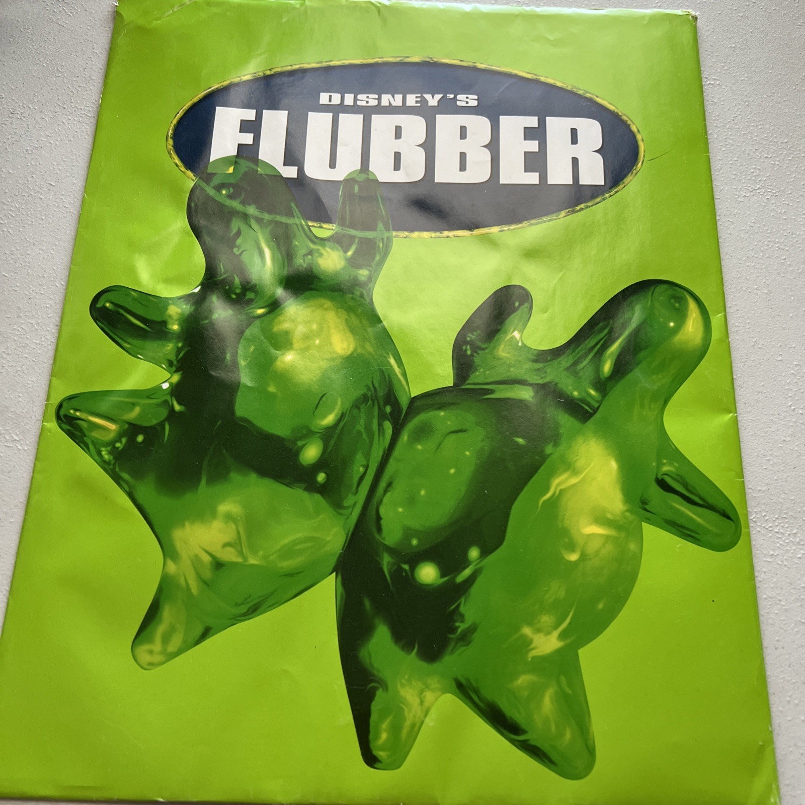 Disney Store Exclusive Flubber Commemorative Lithograph
