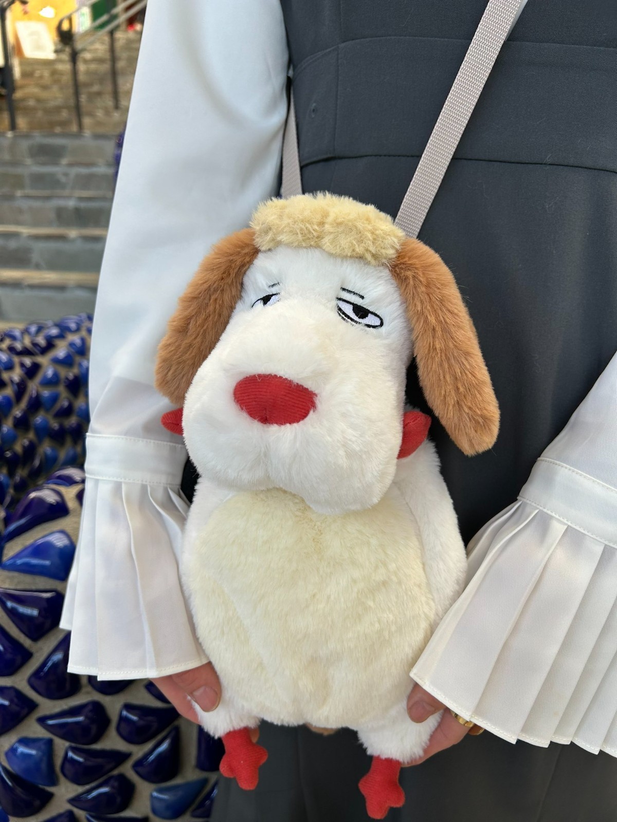 Ghibli Park Howl’s Moving Castle Hin Heen Plush Shoulder bag Clutch