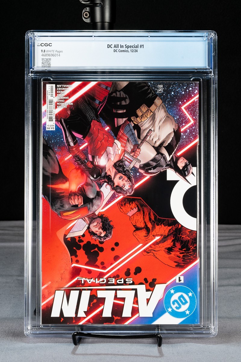 DC All In Special #1 – CGC 9.8 – Cover A – 1st Print – Abs Batman, WW, Superman