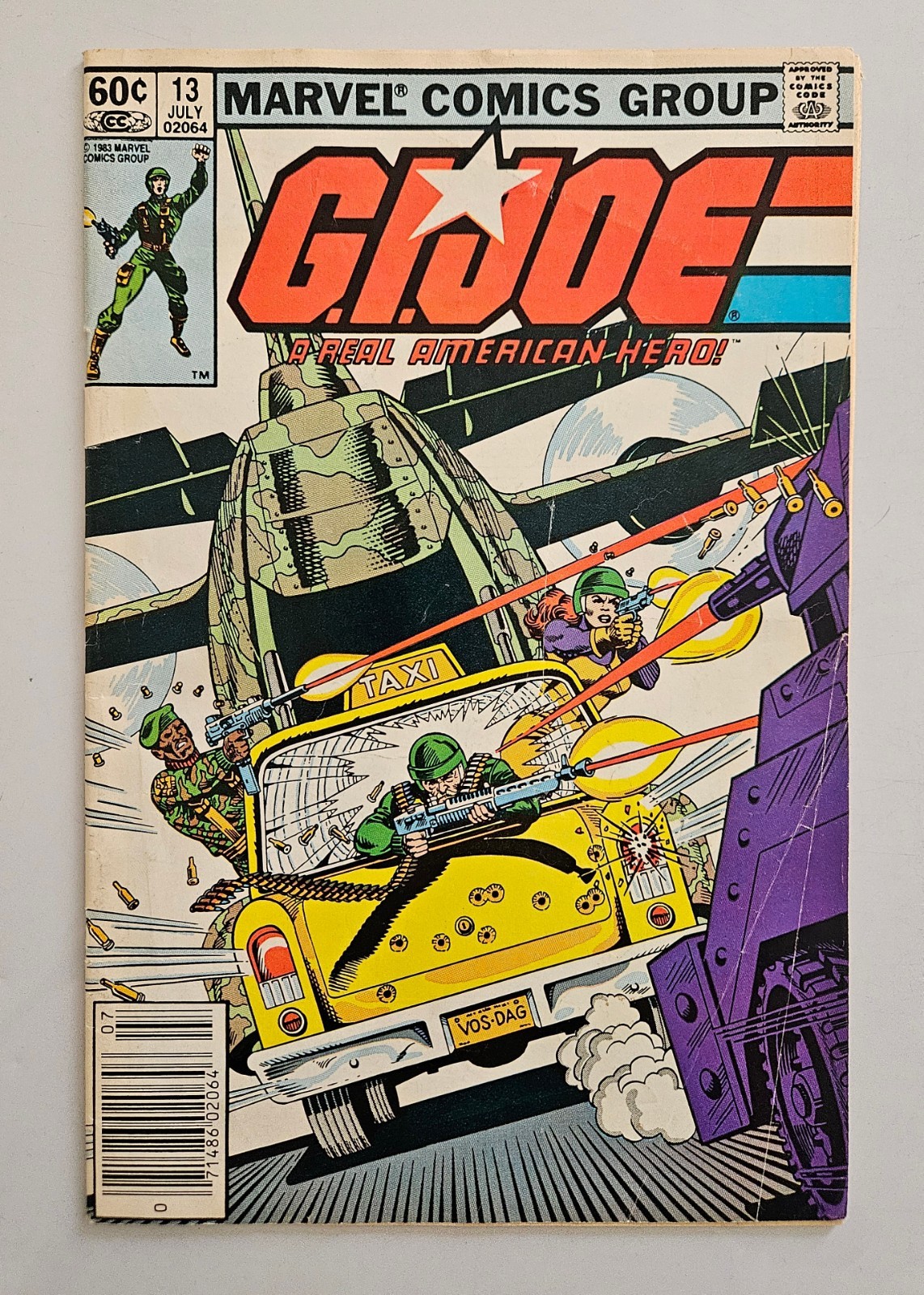 G.I. Joe A Real American Hero #13 (Marvel 1983) Destro Cameo