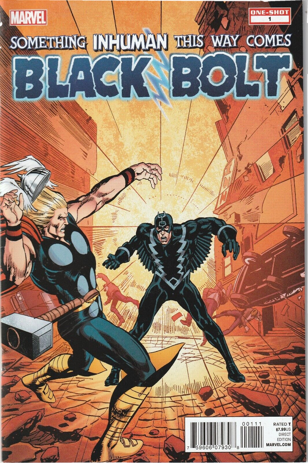 BLACK BOLT $7.99 ONE-SHOT NEAL ADAMS 1ST PRINT MARVEL 2013 NICE!!!