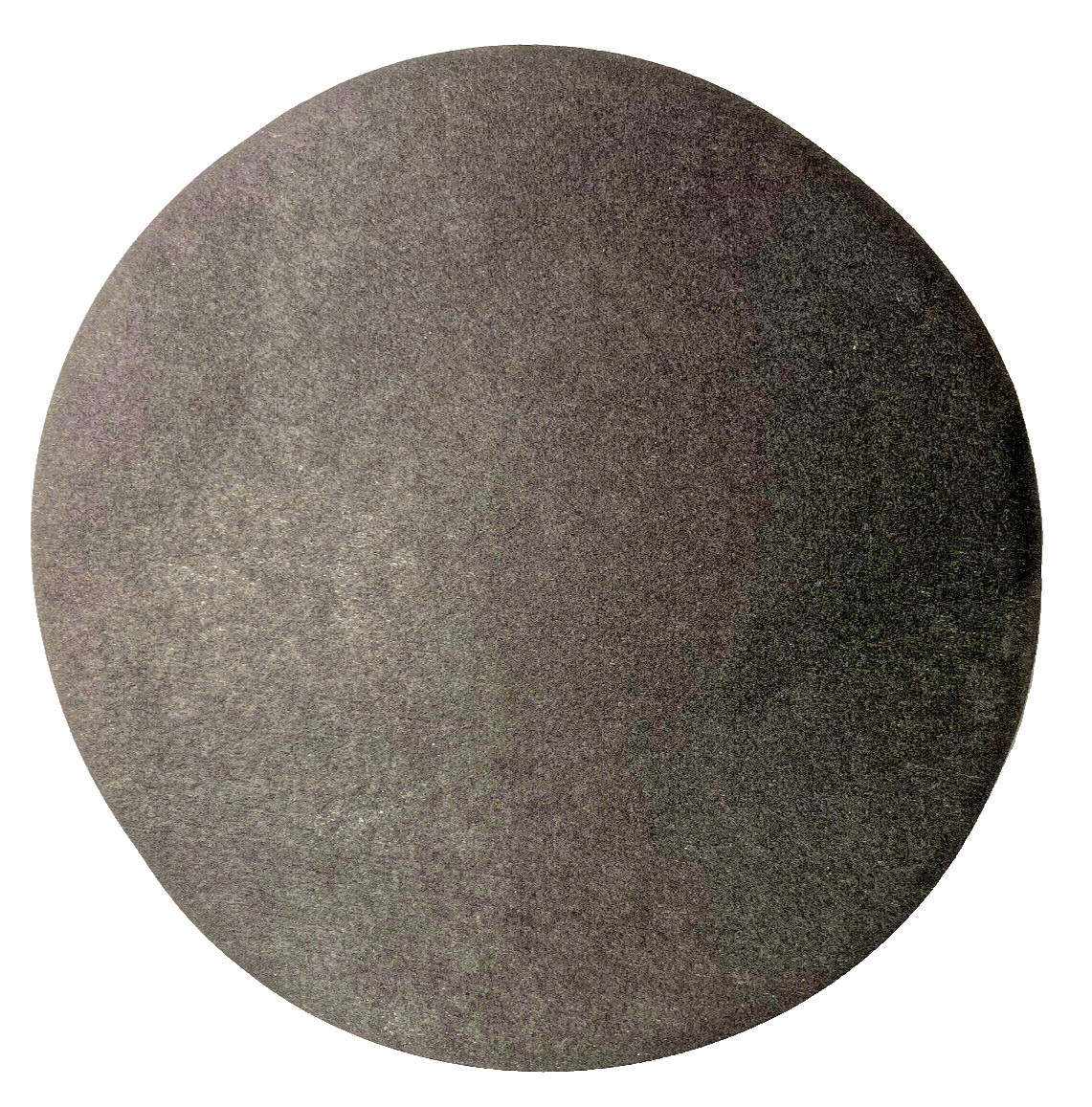 8″ Round Black Felt Pad with Adhesive Backing for Lamp Bases and Other Crafts