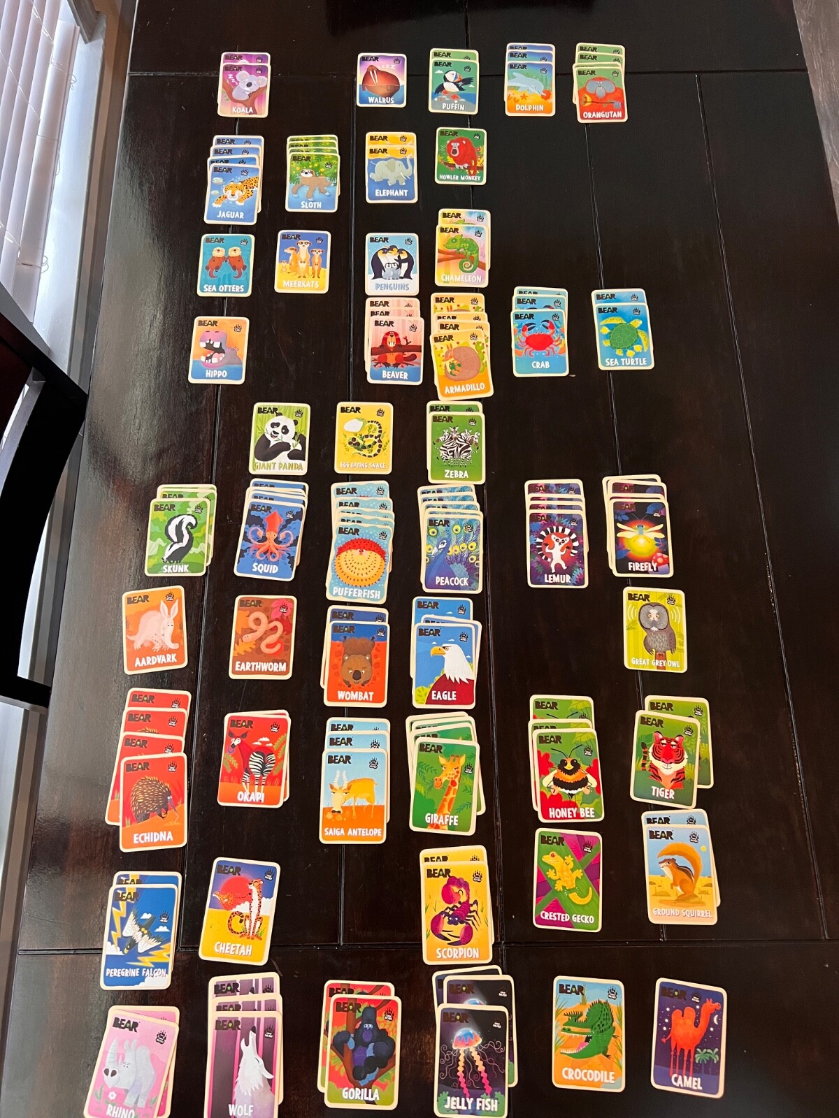Bear Fruit Snack Animal Cards – Various animals – Complete Your Set!