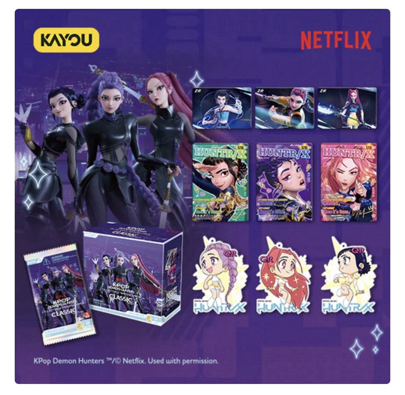 Kayou Kpop Demon Hunters Trading Card Box Netflix Classic Edition 2 BOX IN HAND