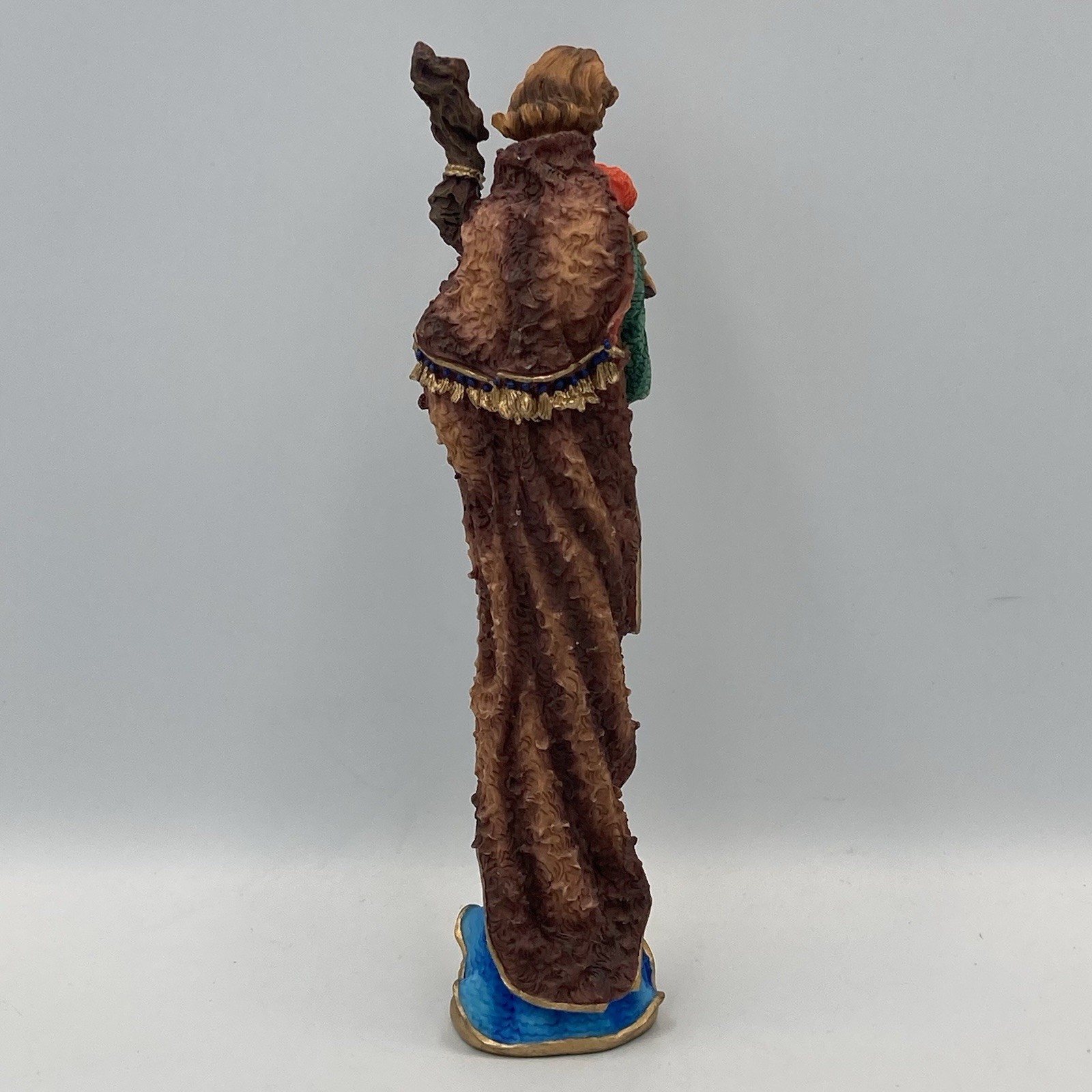 Vintage Lenox Pencil Figurine Joseph 8” Staff Light Nativity Christmas 1998