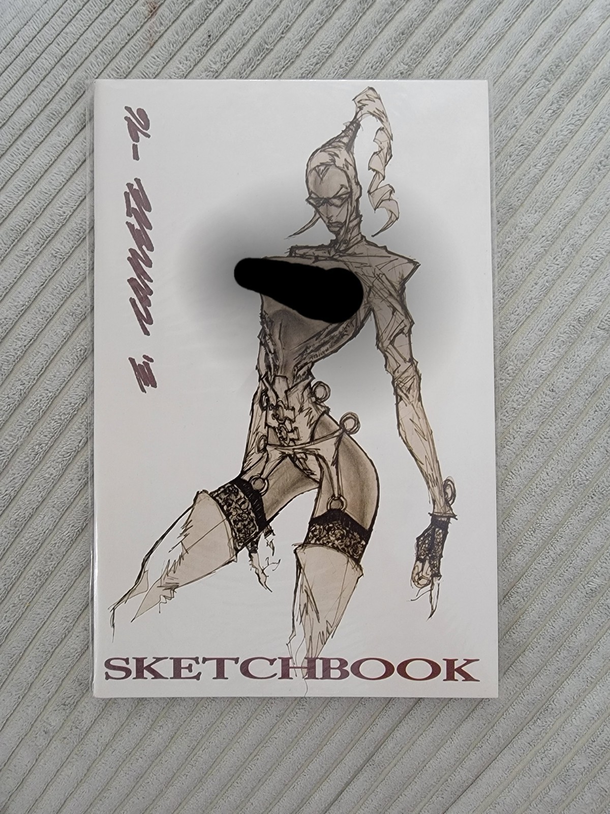 1996 Verotik Eric Canete Sketchbook 96 SDCC Exclusive ~ NM Horror Comic