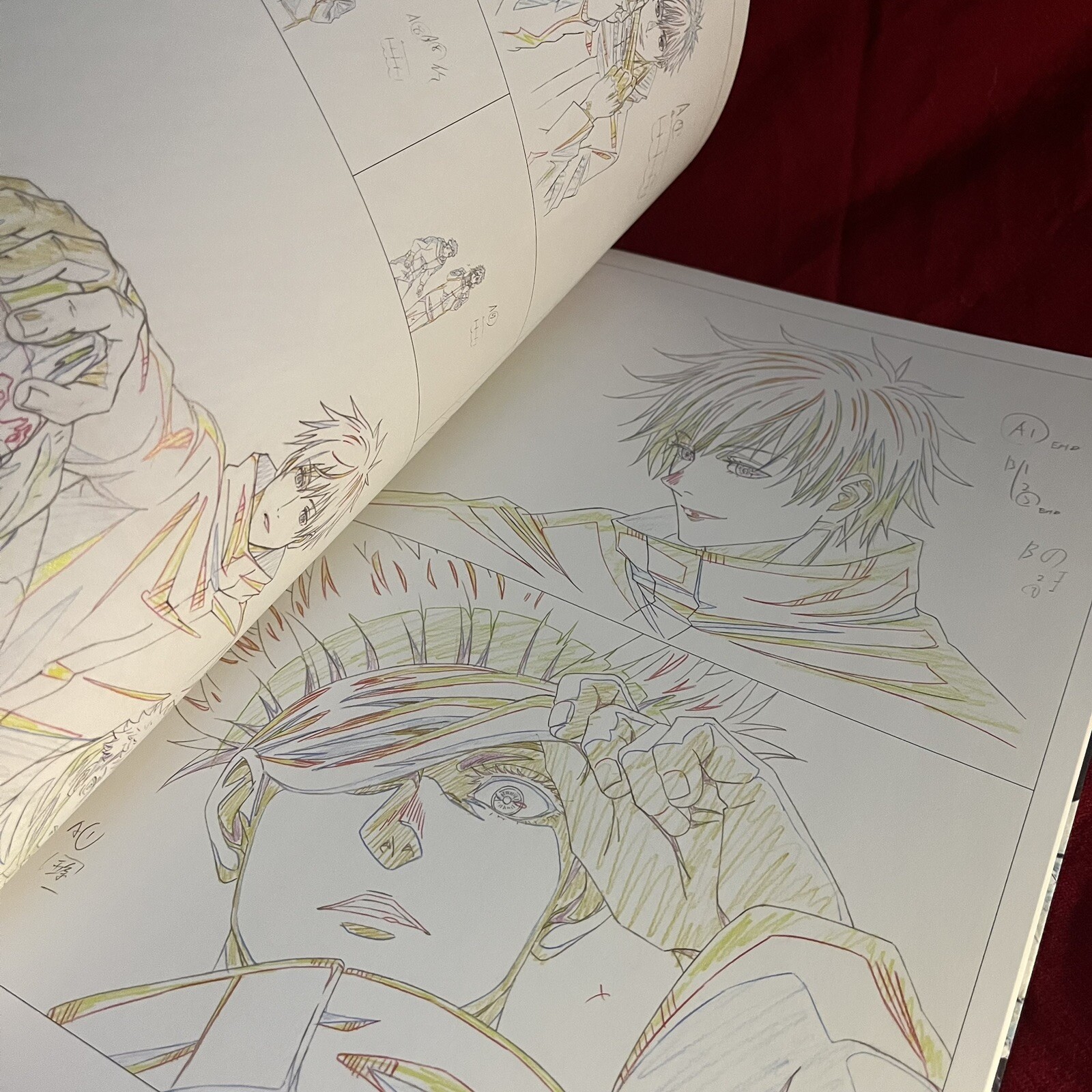 JUJUTSU KAISEN KEY ANIMATION Vol. 1 Limited Official original Art Book MAPPA