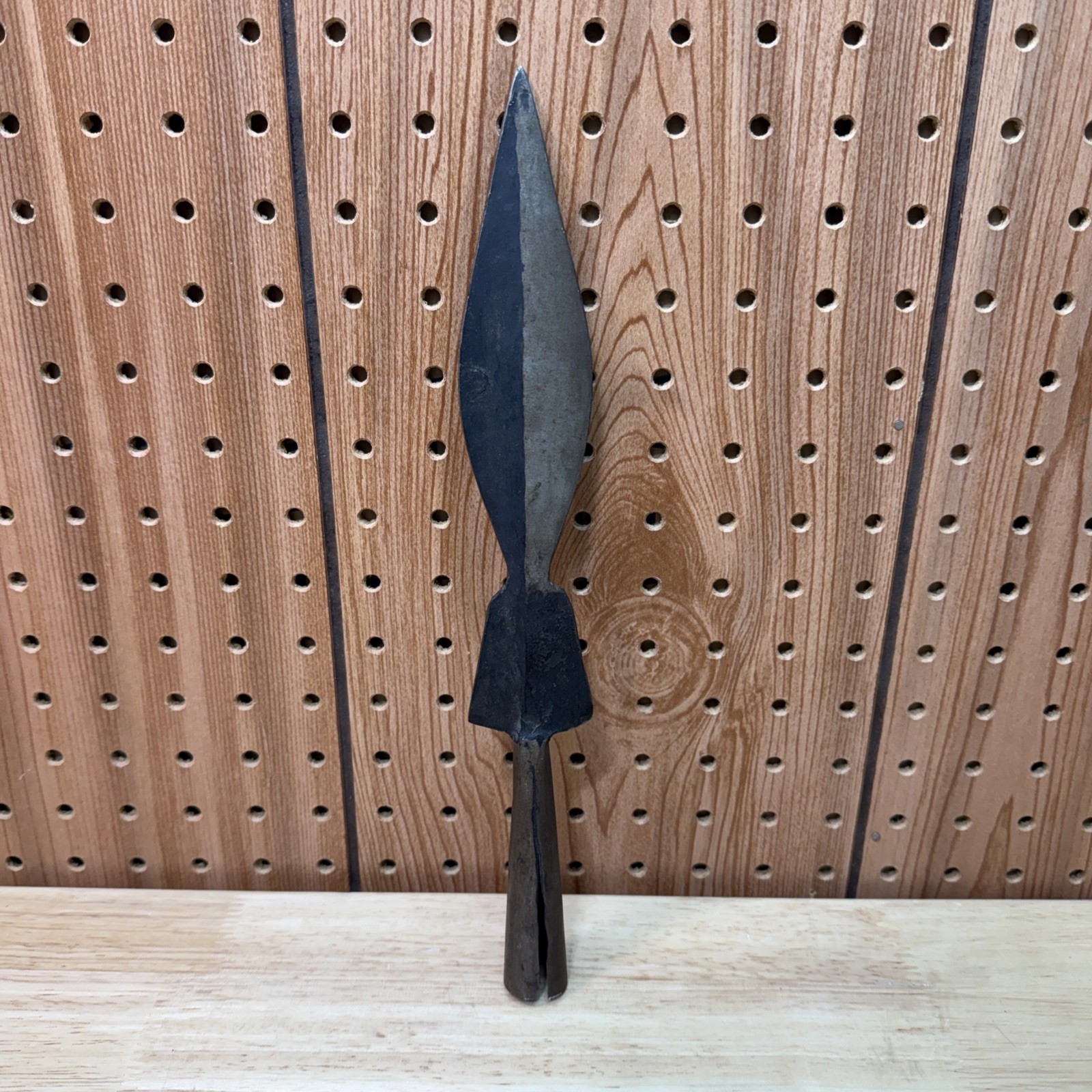Vintage Antique 1950’s~Makonde Tanzanian~Female Warrior Hand Forged Spear Heads