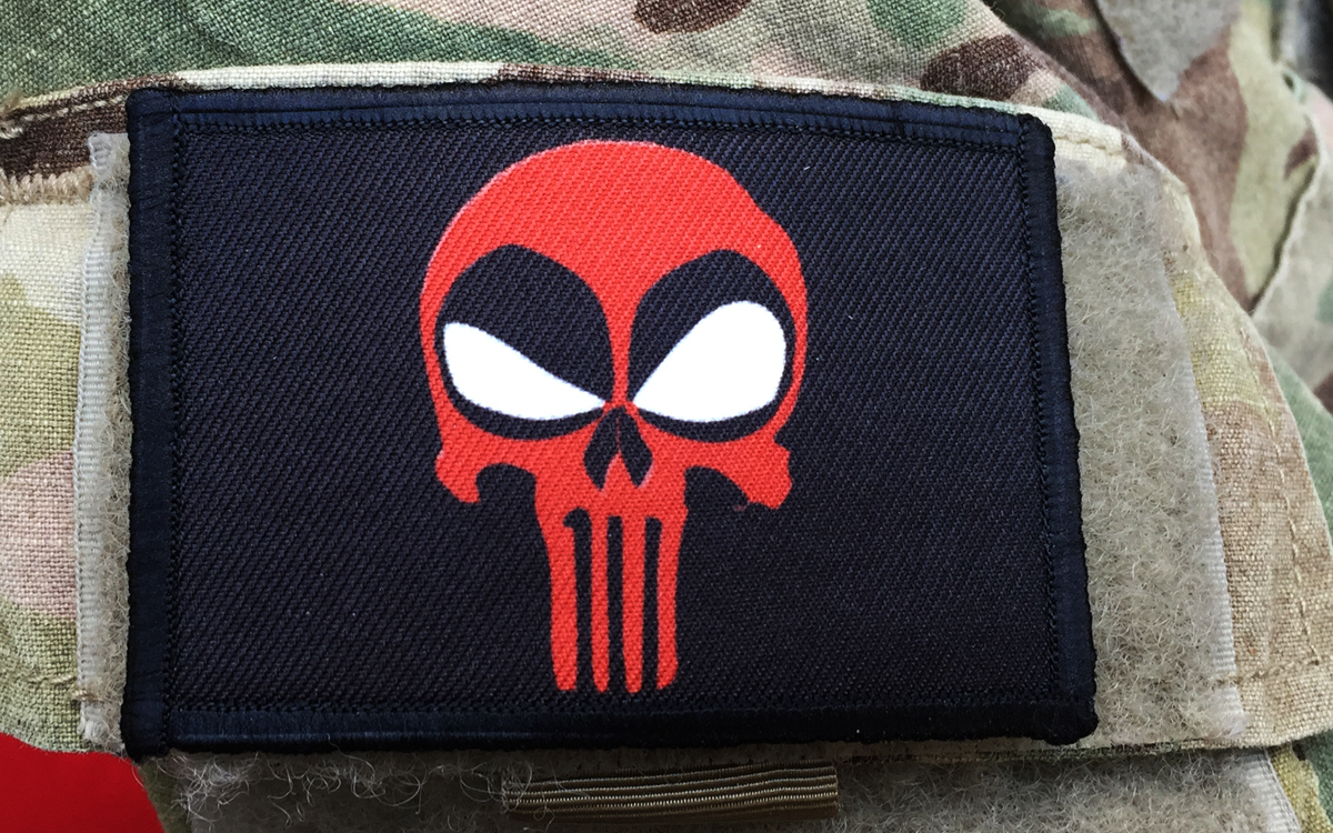 I Survive Entirely on Caffeine and Hate Morale Patch Tactical Military Funny USA