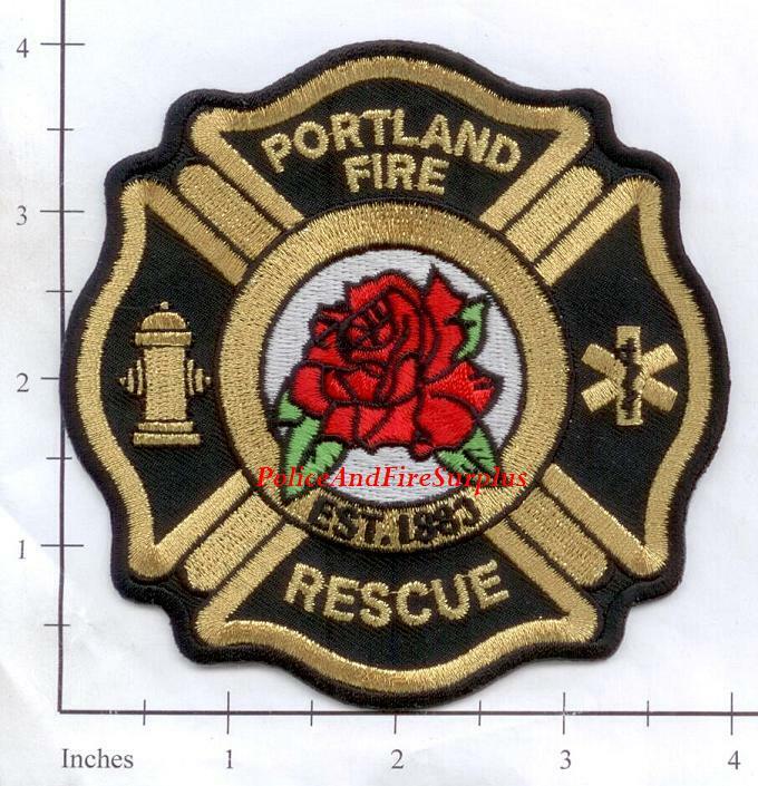 Oregon – Portland Fire Rescue OR Fire Dept Patch