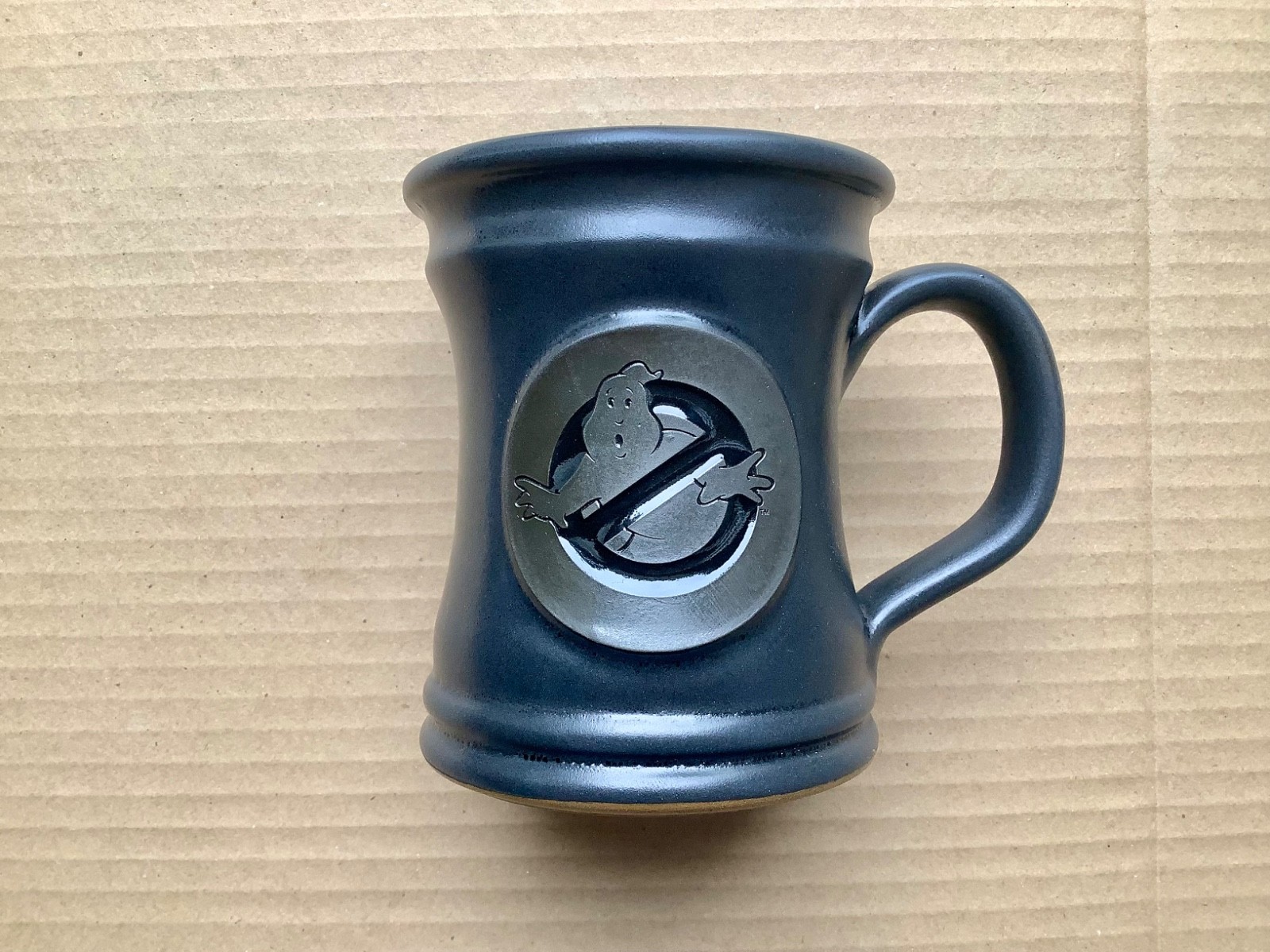 POP CULTURE COFFEE BLACK SERIES GHOSTBUSTERS MUG DENEEN POTTERY LIKE DEATH WISH