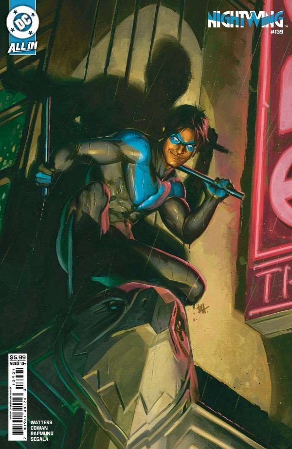 Nightwing #139 CVR B Ben Harvey Card Stock VAR 6/17/26 DC Comics