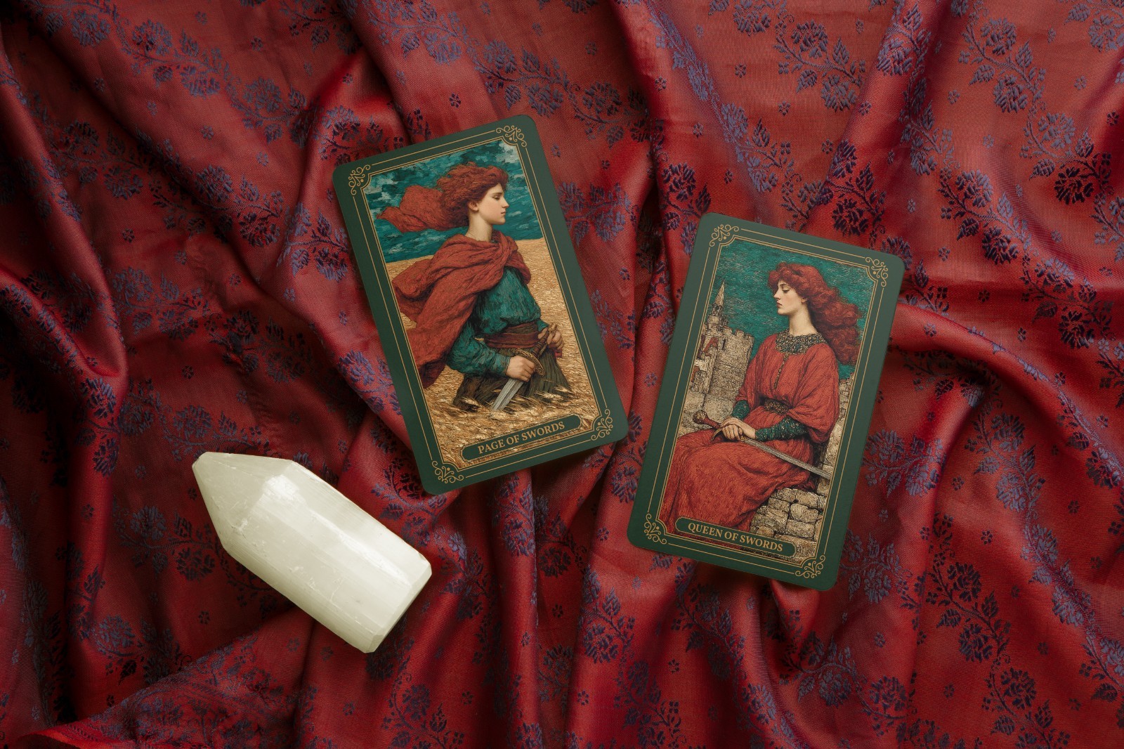 Romanticism Tarot Deck – Full 78 Card Fine Art Tarot – 19th Century Romanticism