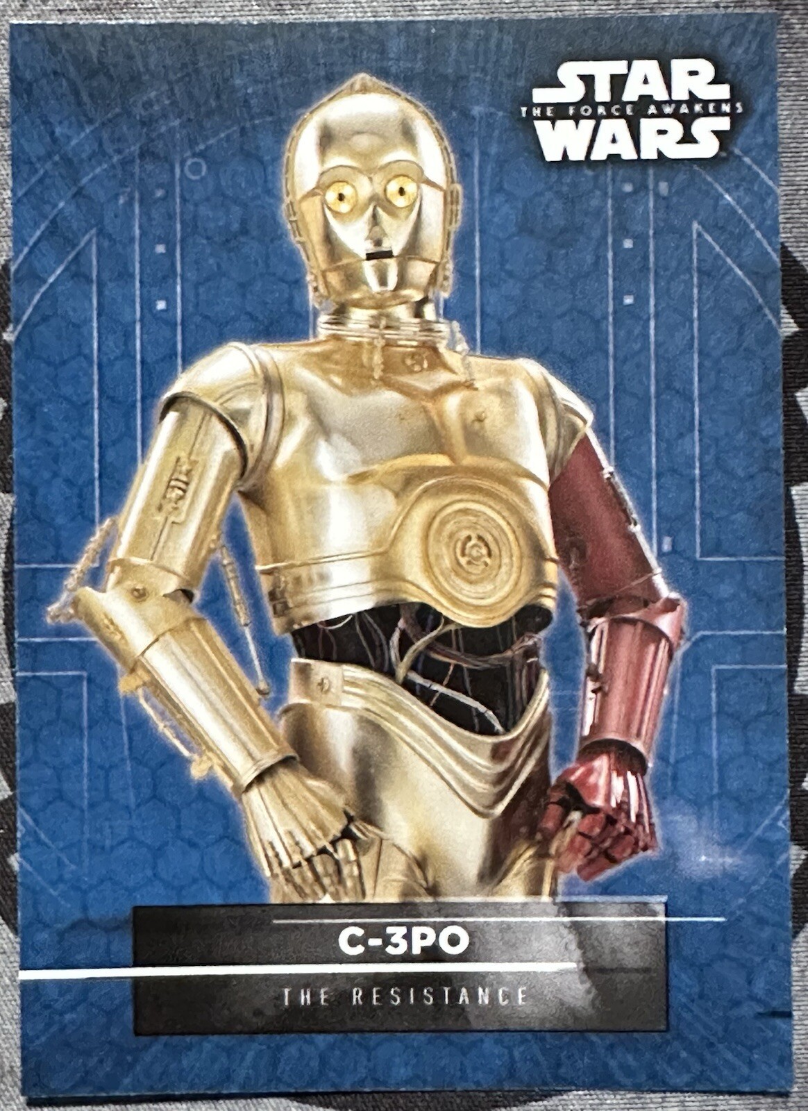 Star Wars Topps The Force Awakens Series 2 Sticker: C-3PO – 9/18 2015
