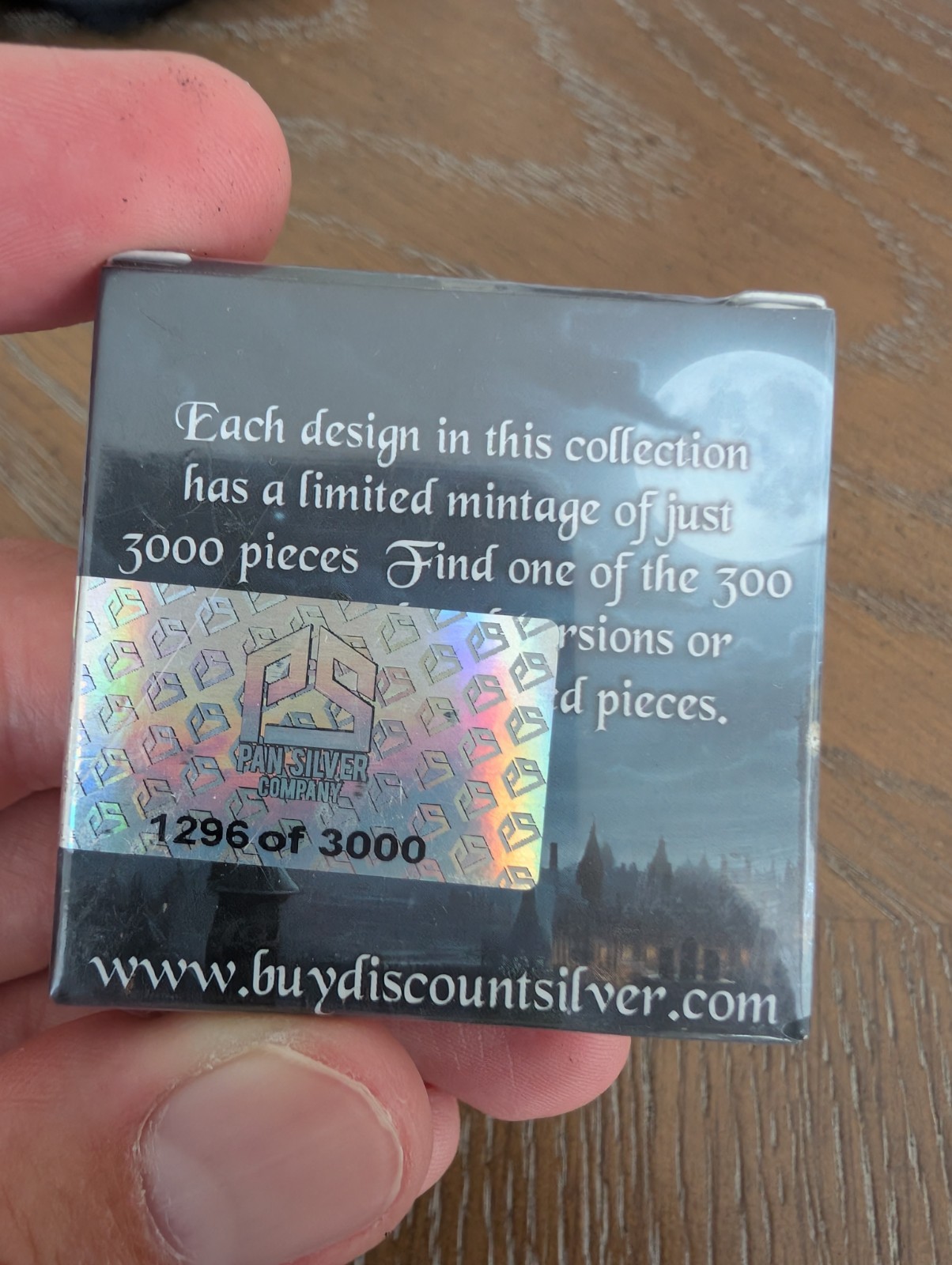 PAN SILVER Tick Tock From Peter Pan 5g .999 Fine Silver Bar Sealed