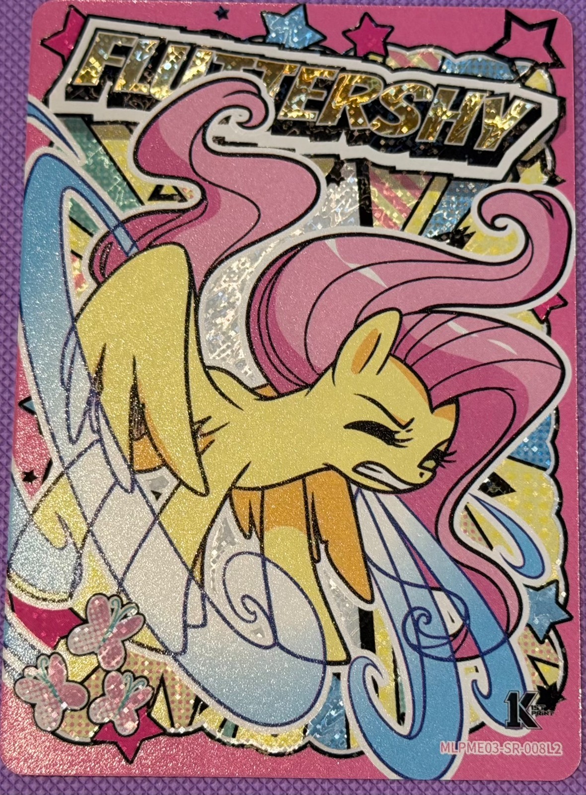 Fluttershy | MLPME03-SR-008 | Kayou | My Little Pony | English | NM