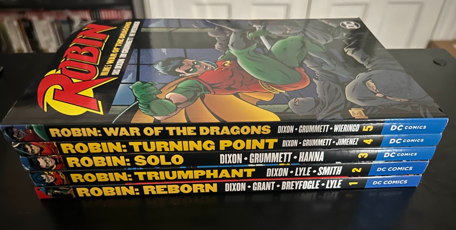 Robin TPB Vol 1-5 : Reborn, Triumphant, Solo, Turning Point, War of the Dragons