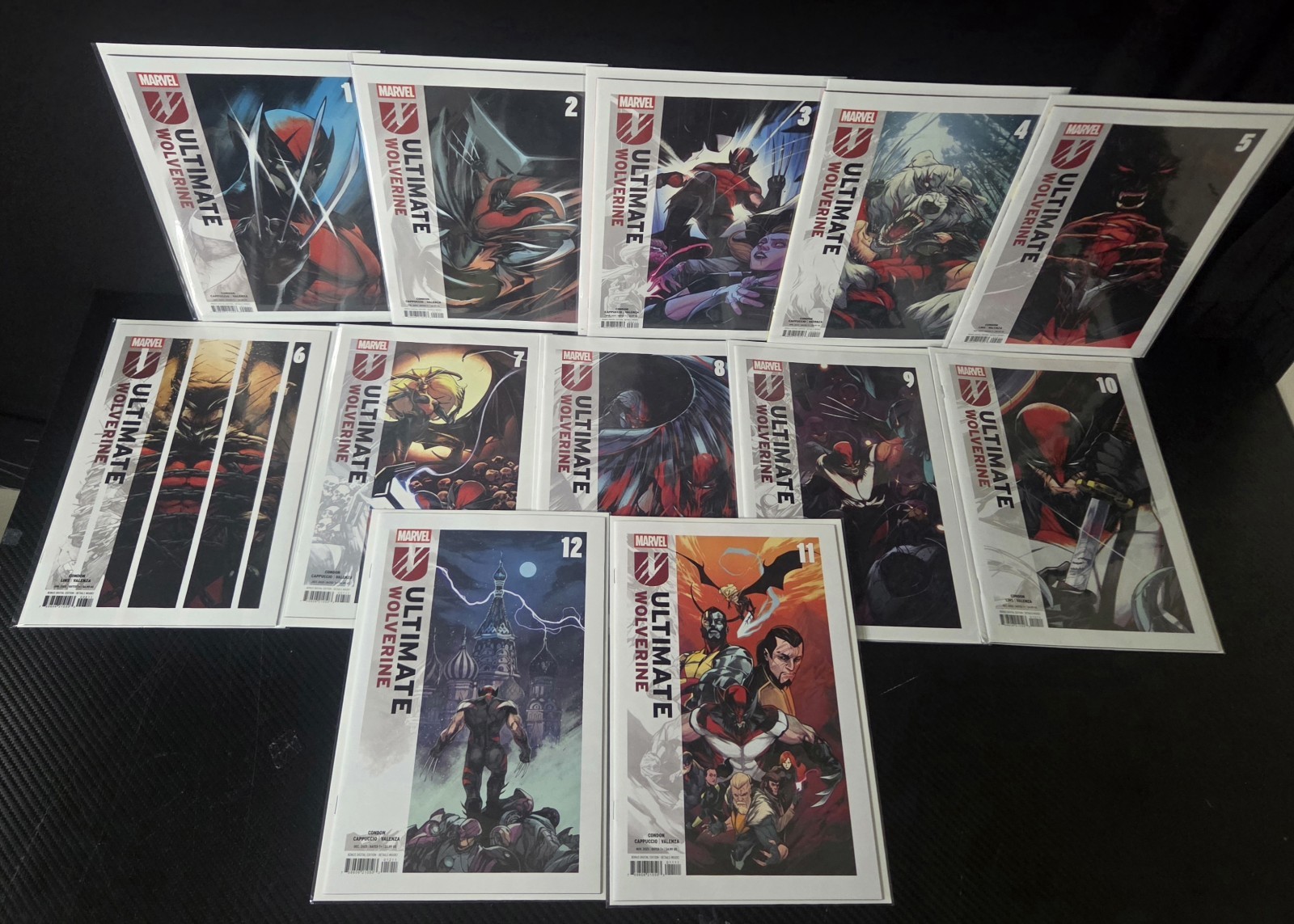 ULTIMATE WOLVERINE #1-12 COVER A 1ST PRINT COMPLETE SET MARVEL COMICS 2025