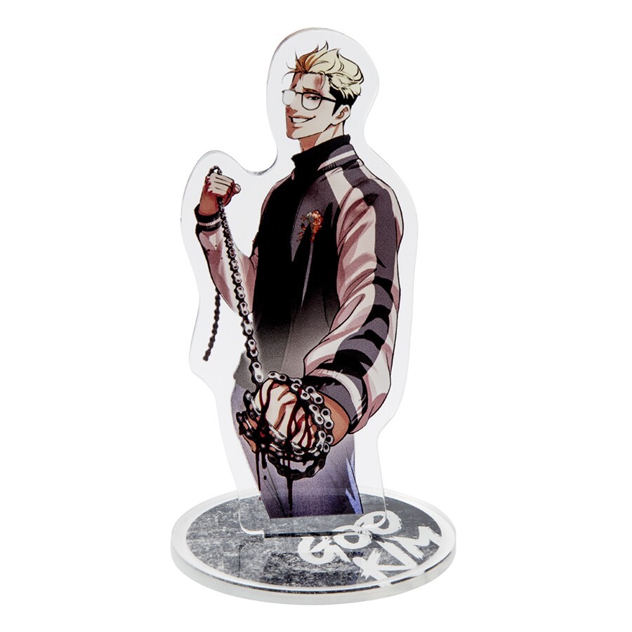 LOOKISM OFFICIAL GOODS UPPER BODY ACRYLIC STAND[GOO KIM/GUN PARK] Korea Webtoon