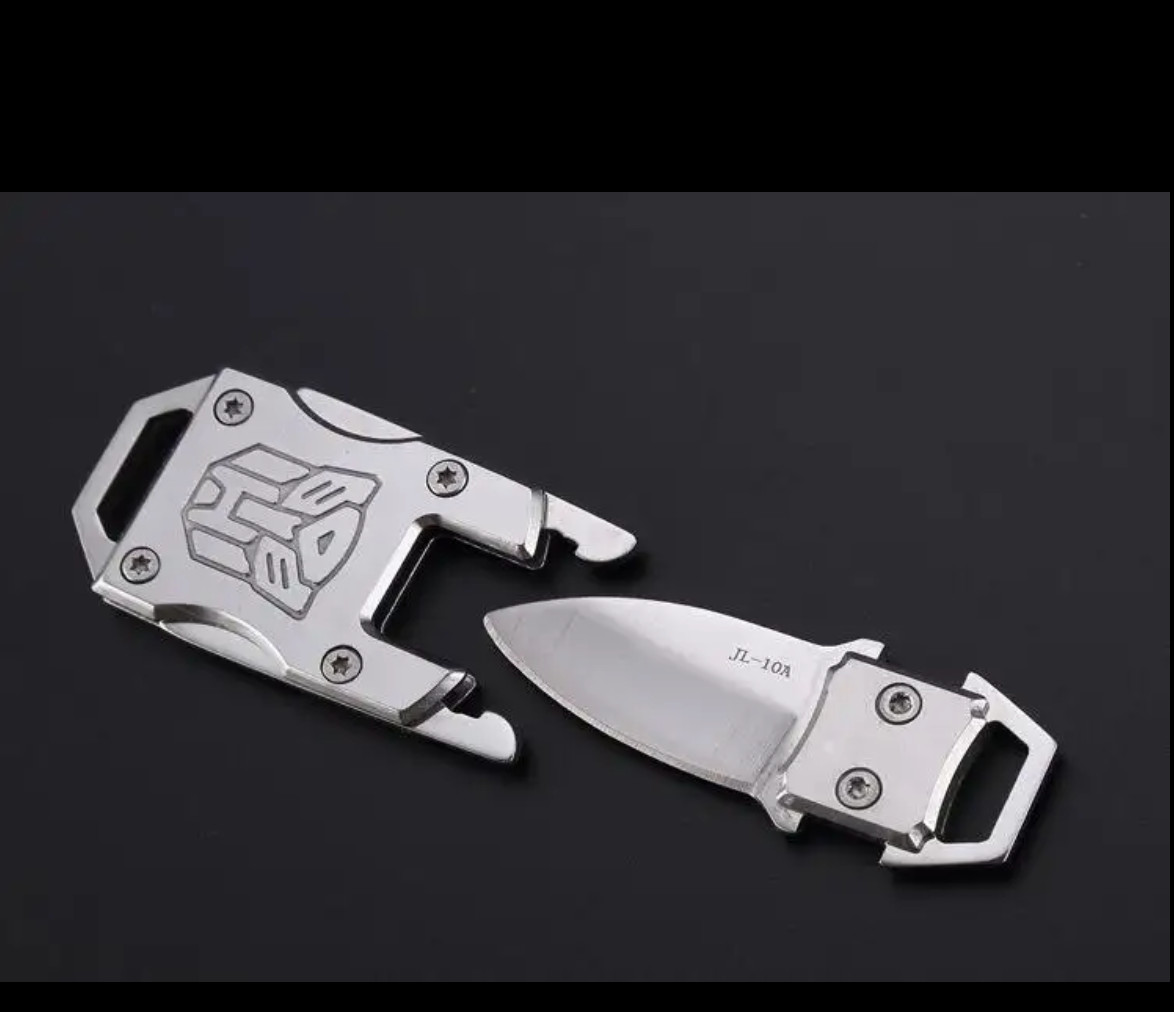 Mini portable Pocket Knife Blade Pocket Hunting Keychain High Hardness Steel