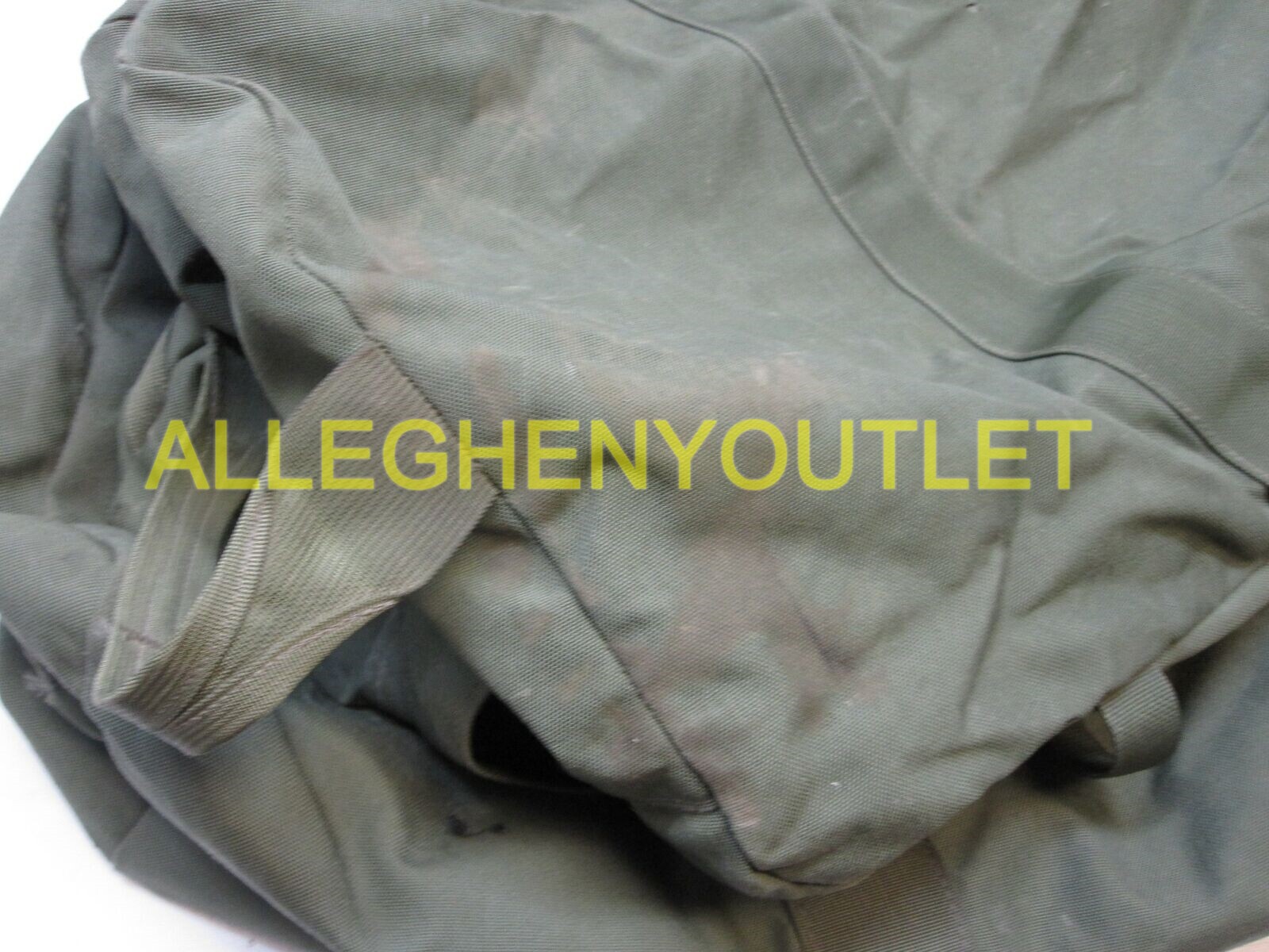 Improved Military Sea Bag US Army Duffle Sack Deployment Pack Green Side Zipper