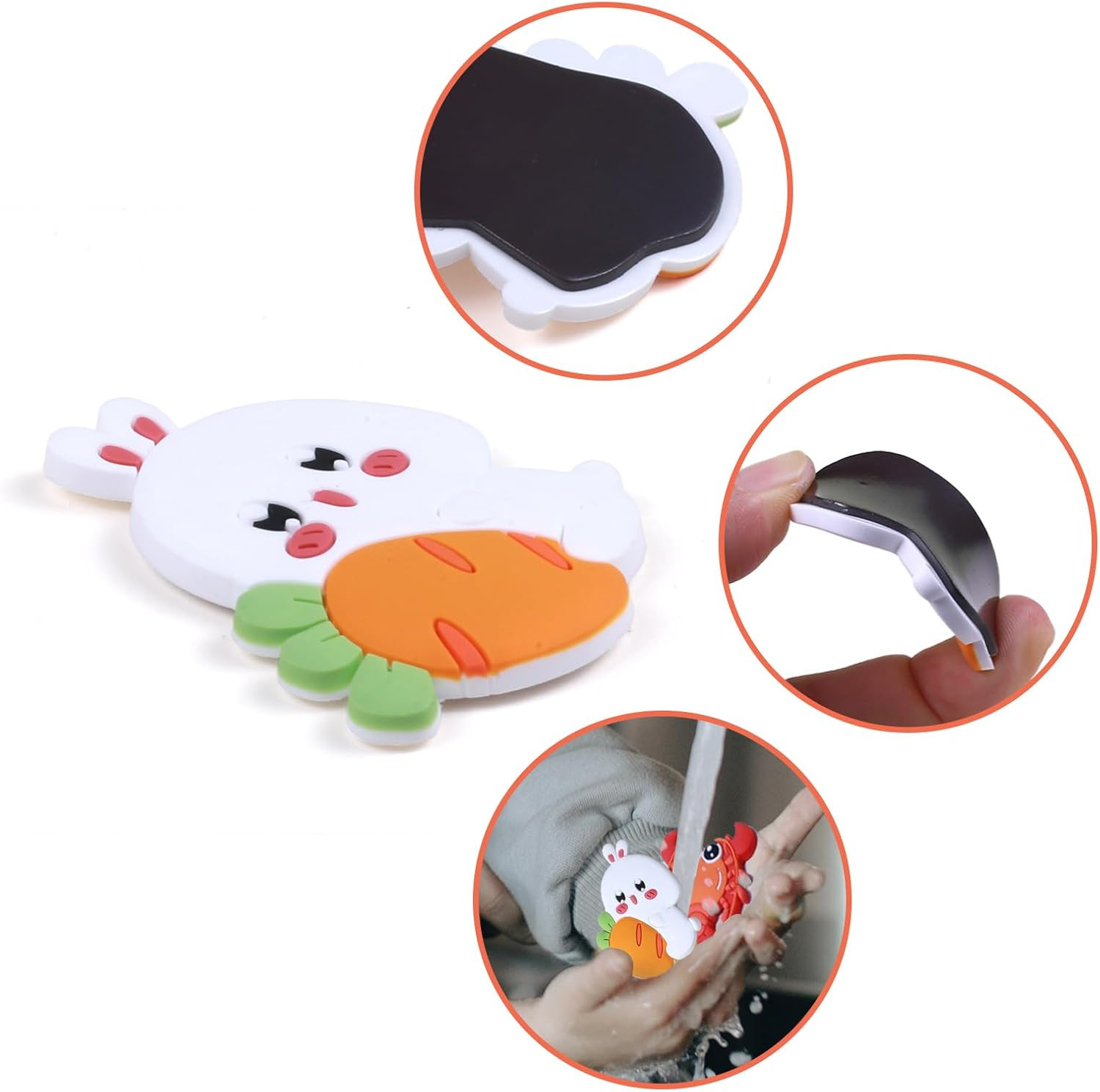 SUPINEEDO Refrigerator Magnets for Kids, Cute Farm Animals Fridge Magnet for Tod