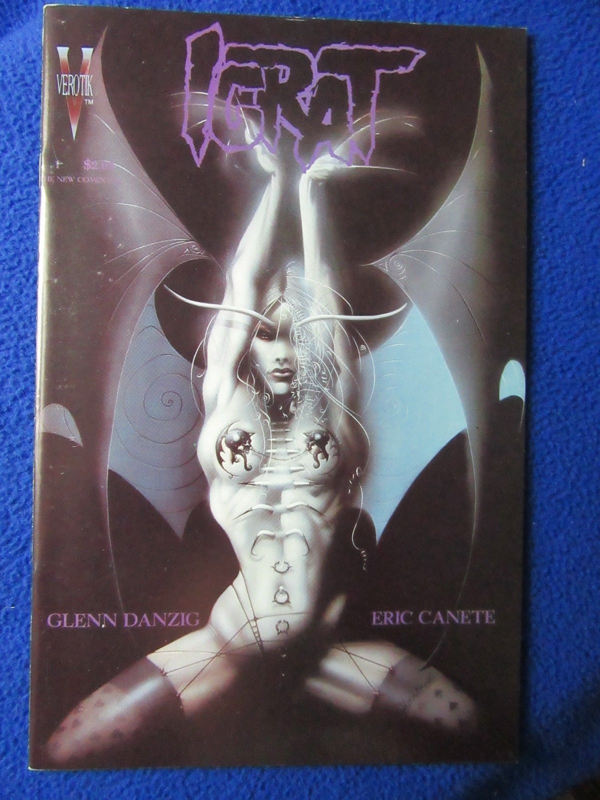 IGRAT #1 VEROTIK 1995 1ST PRINT GLENN DANZIG & ERIC CANETE