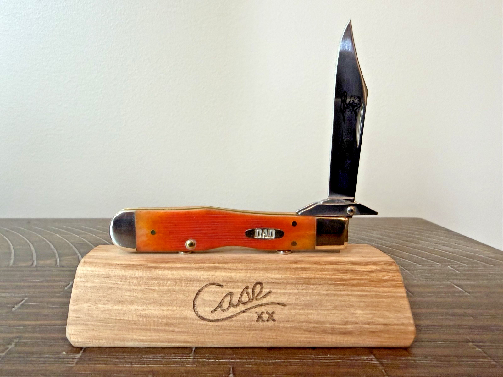 Case XX Father’s Day Tequila Sunrise Bone Barnboard Jig Cheetah Club 13363