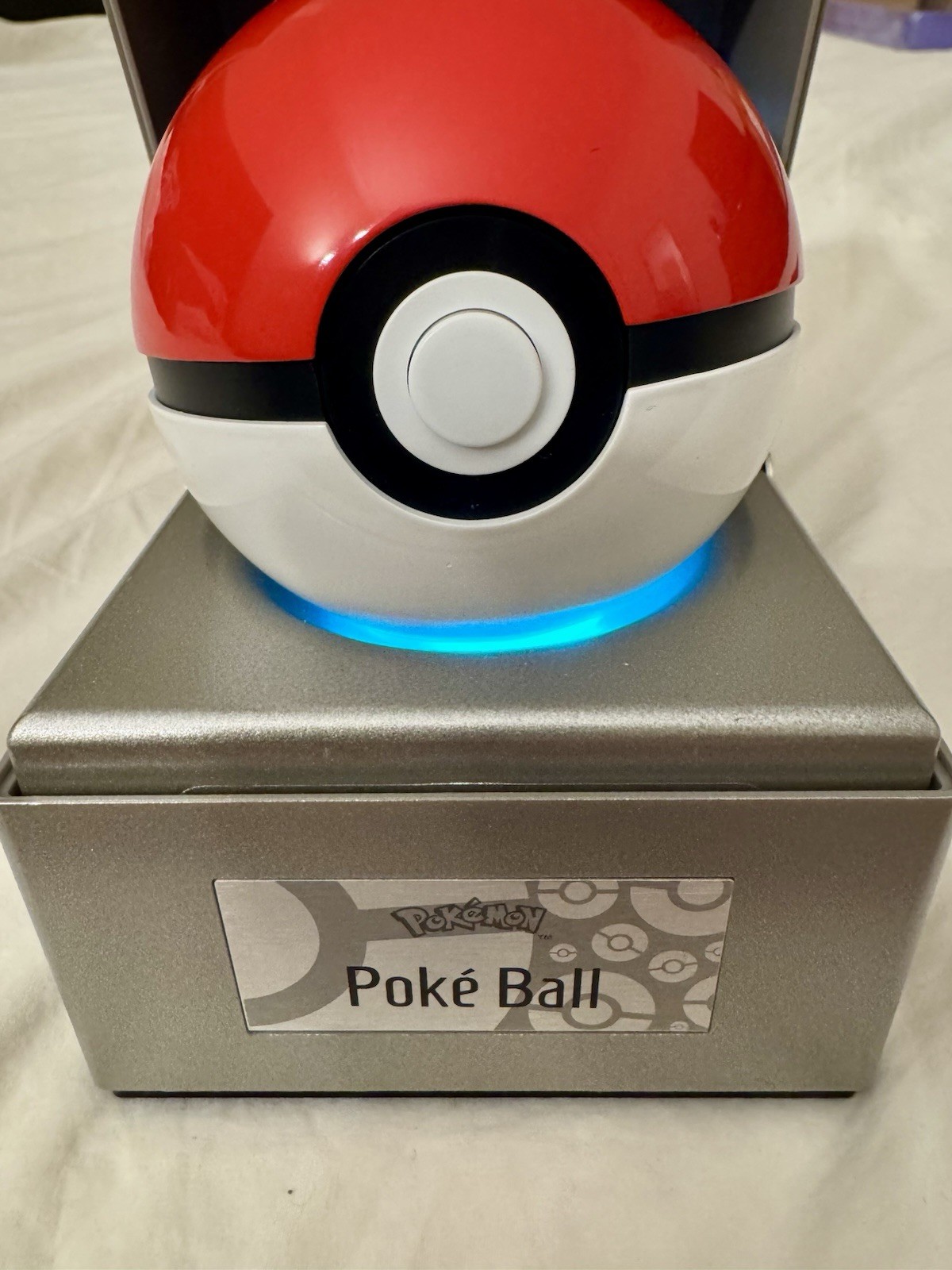 The Wand Company Pokemon PokeBall Replica Display 25th Anniversary Edition