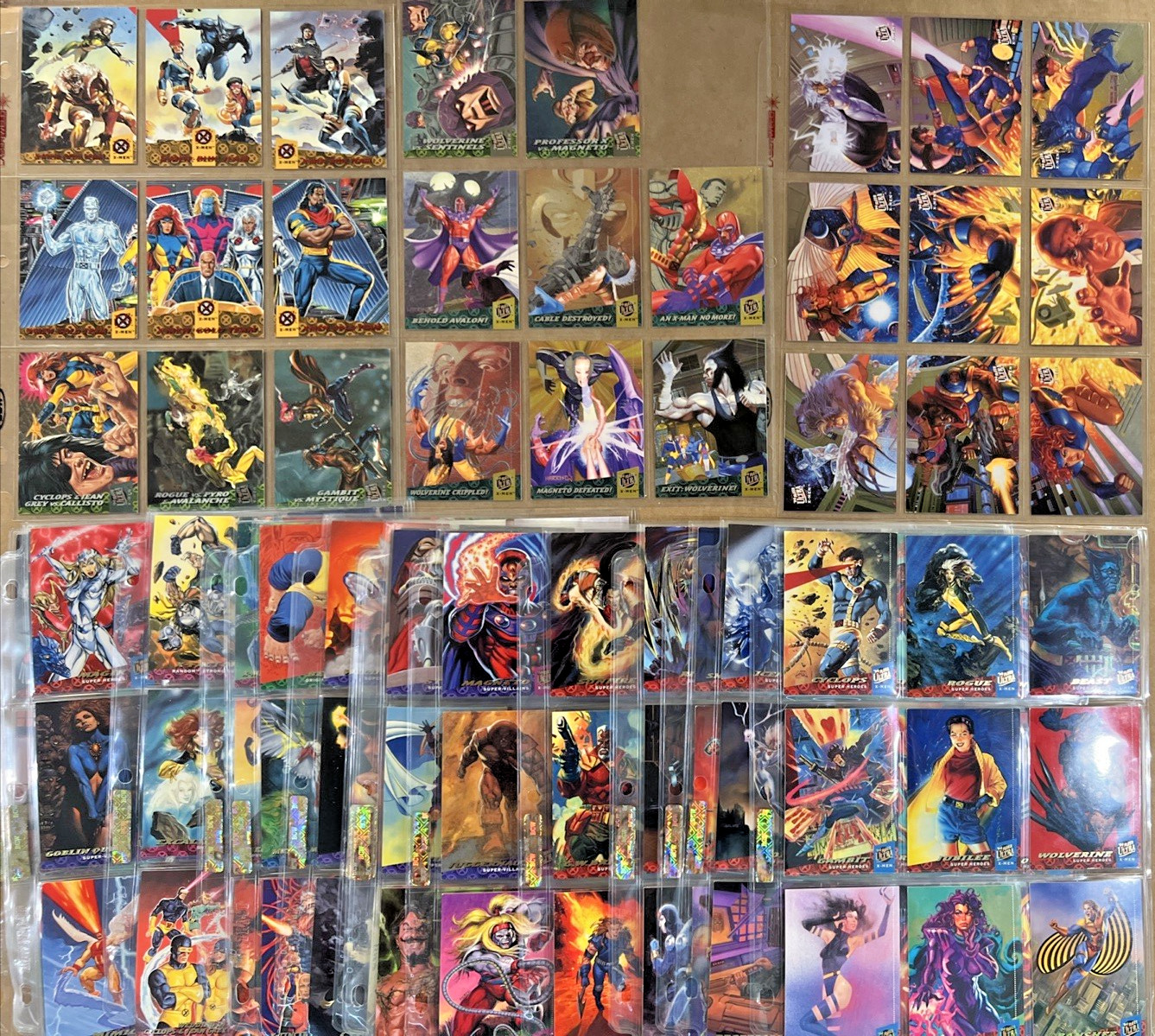 1994 Fleer Ultra X-Men 1-150 Complete Set + Walmart Exclusives Fatal Attractions
