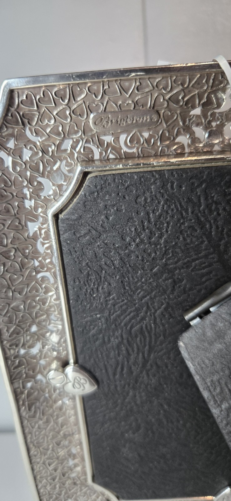 Brighton Silver Plated Photo Picture Frame With Tag
