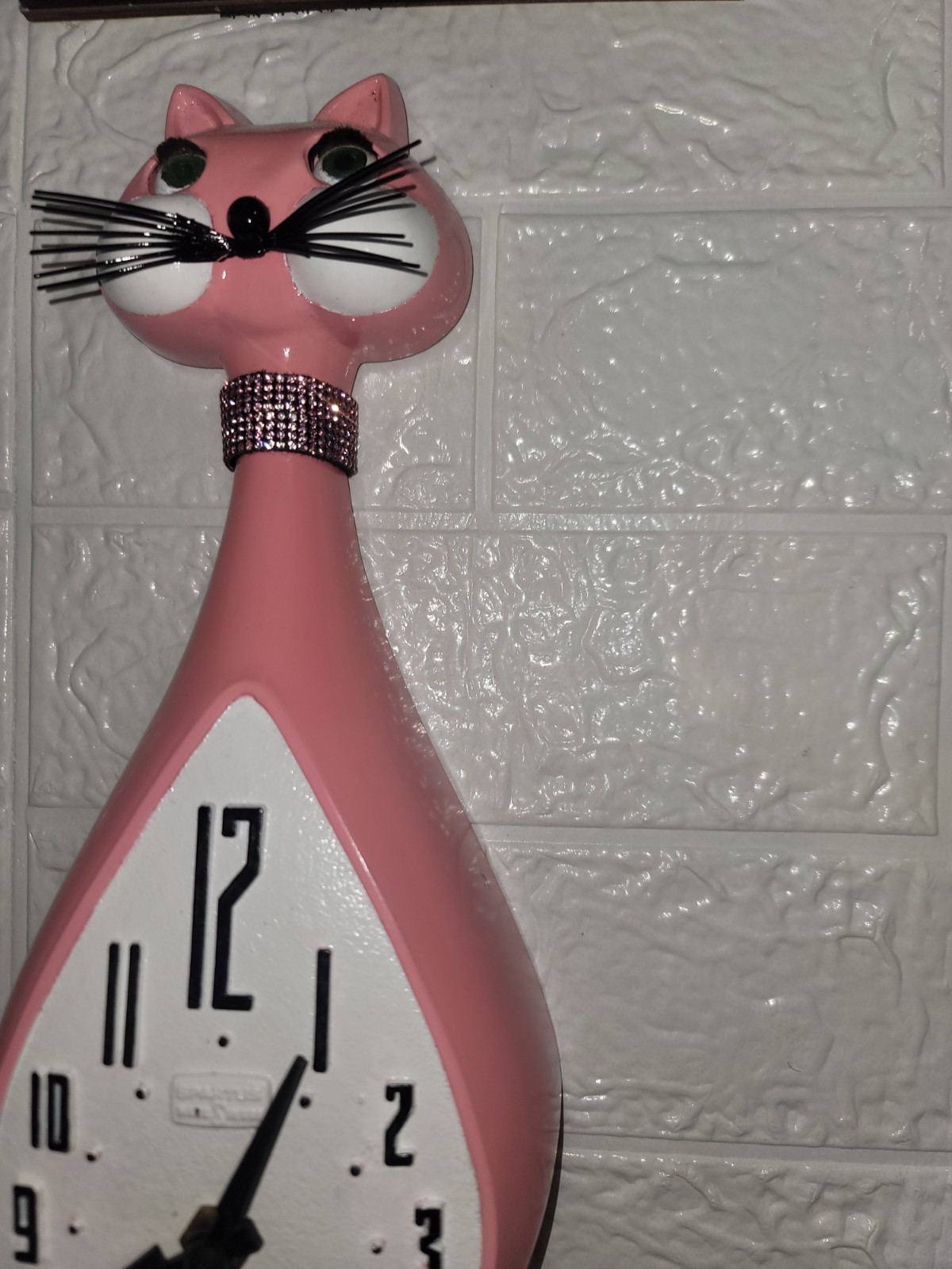 Rare 50s/60s Spartus Here Kitty Kitty June Cleaver’s Kitty. Fully Functional.