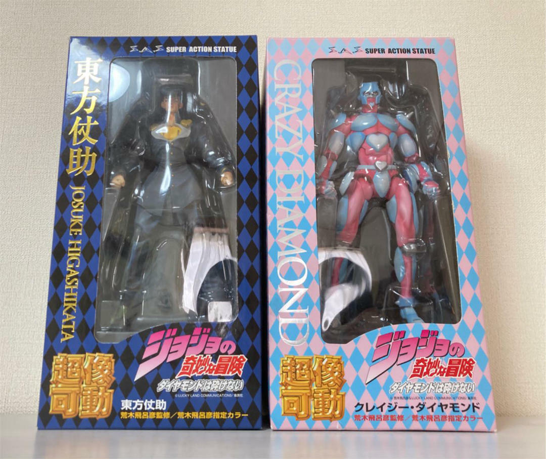Super action statue Higashikata Josuke Crazy Diamond Figure SAS jojo Medicos
