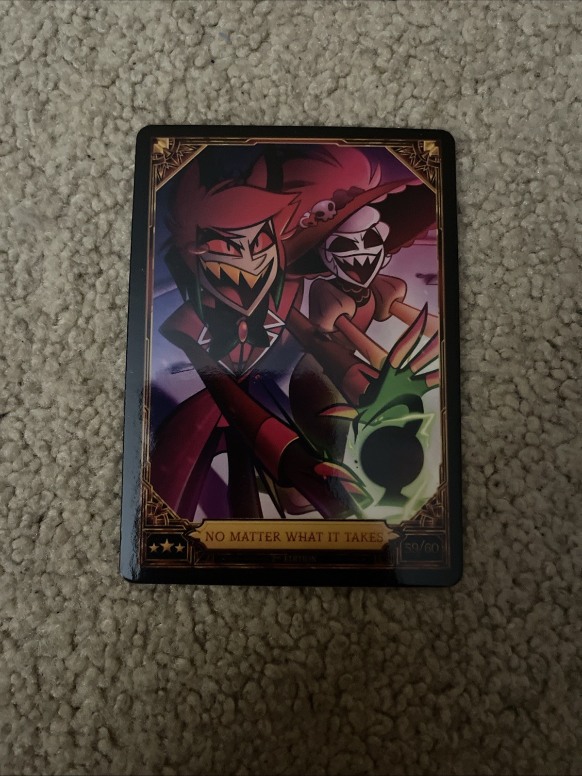Hazbin Hotel Trading Card Season 2 2nd Edition 59/60 No Matter What It Takes