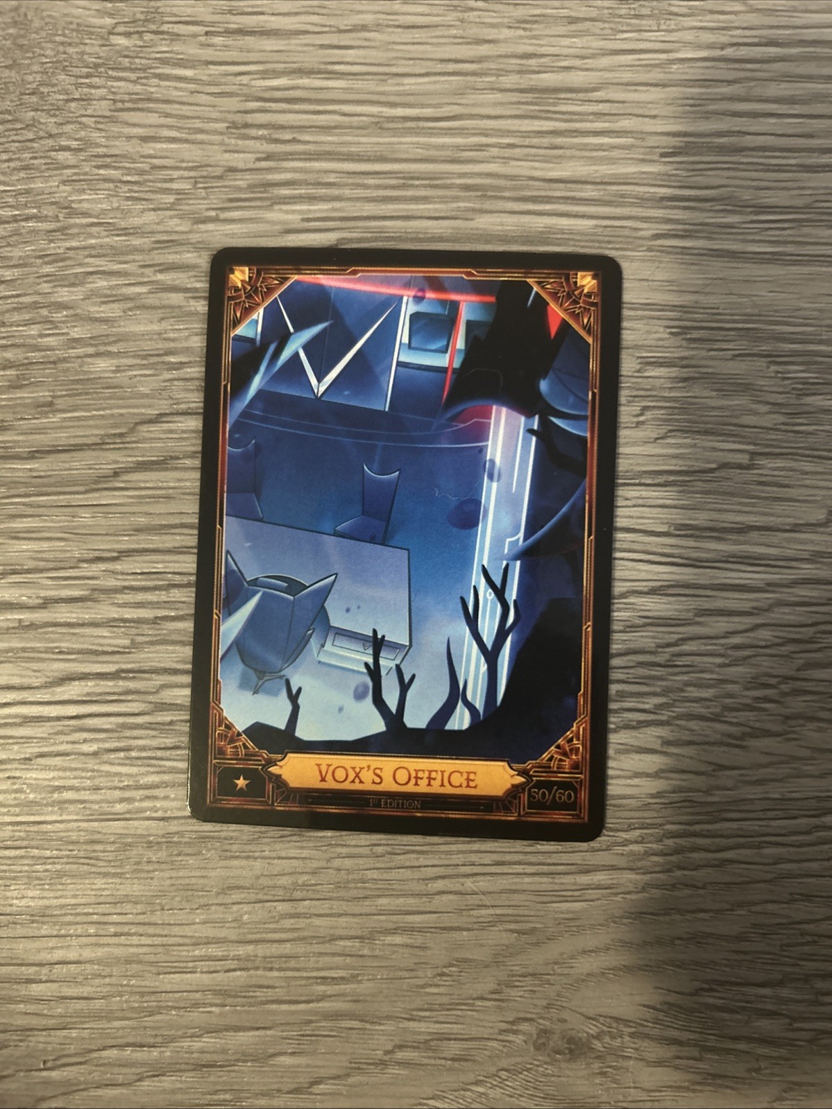 Vox’s Office 50/60 Season 2 Hazbin Hotel Trading Card 1st Edition Non Foil