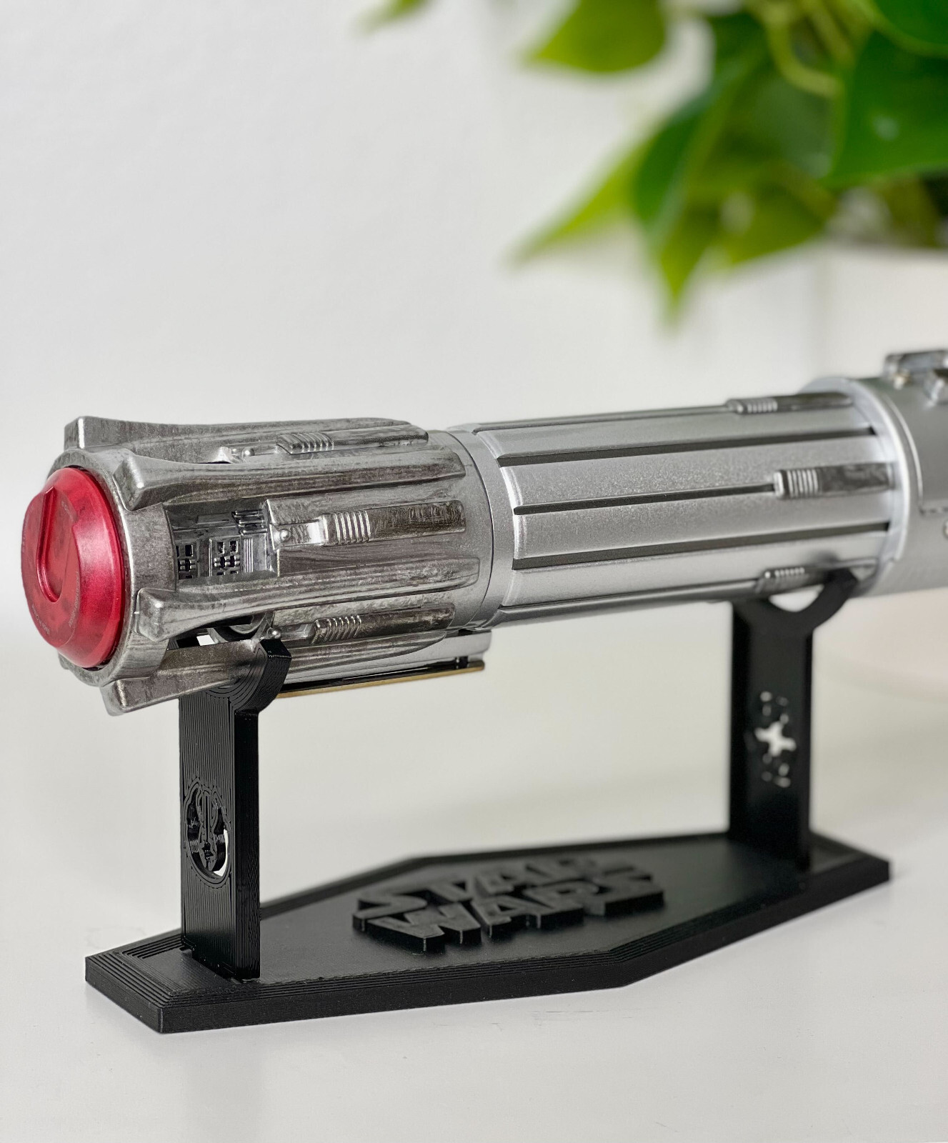 Horizontal Lightsaber Holder Stand Display – Star Wars Collectible