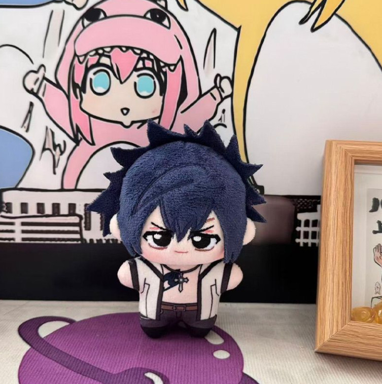 10cm FAIRY TAIL Anime Lucy Heartfilia Natsu Plush Doll Stuffed Toy Pendant Gift