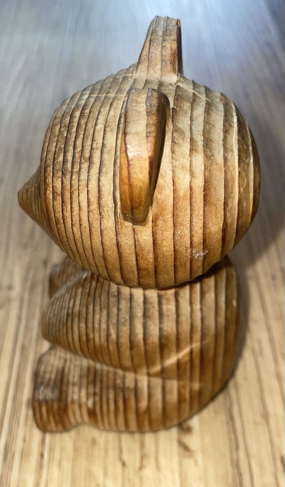 4 Inches Tall Wood Bear