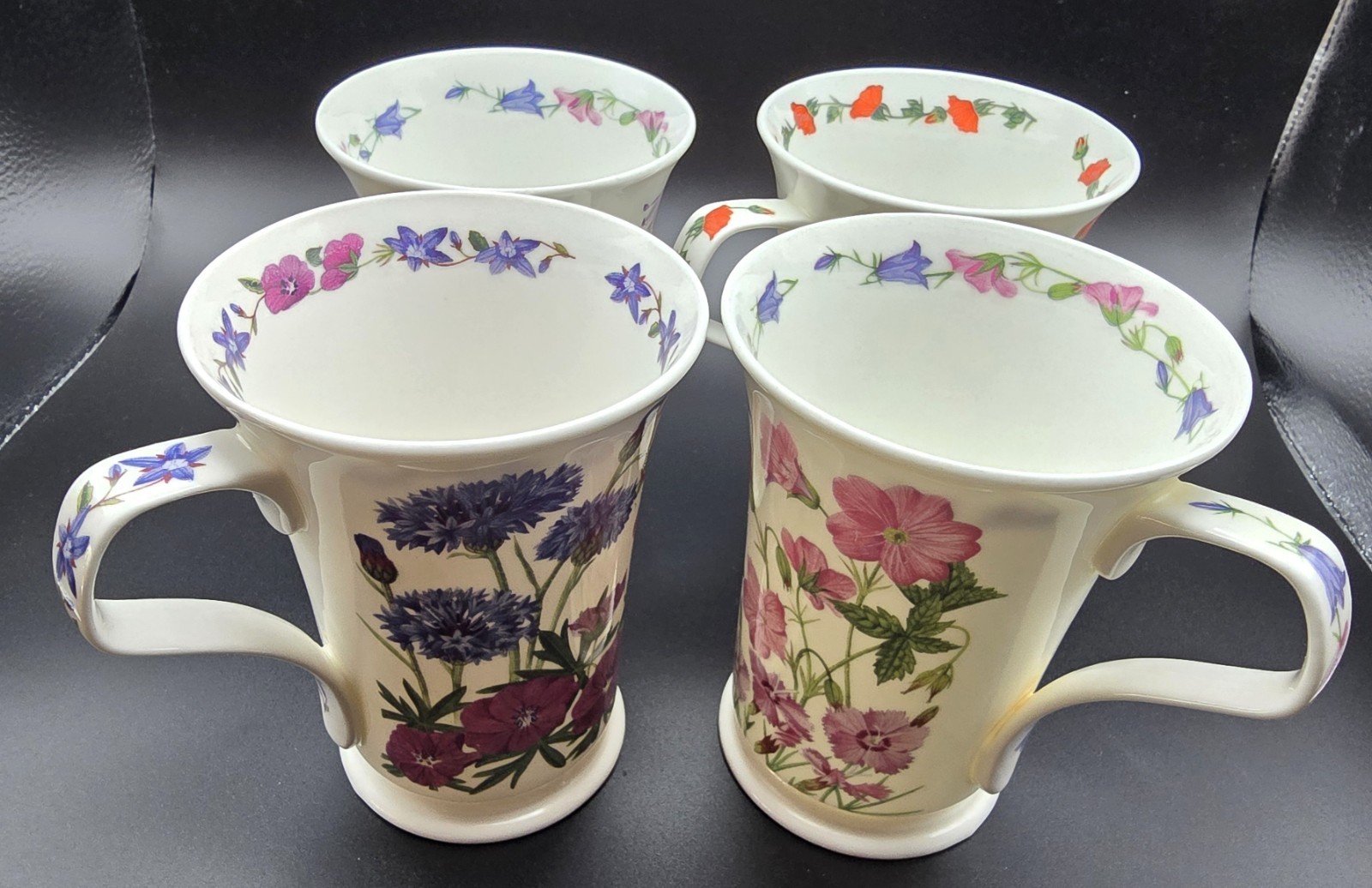 Dunoon Fine Bone China FLORABUNDA Mug Cup 355 ml 12 fl oz by Kathy Pickles