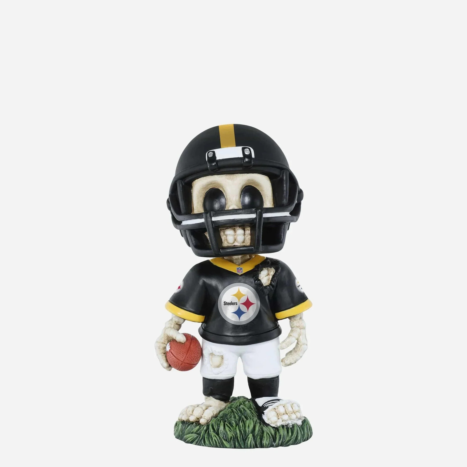 Pittsburgh Steelers Team Skull Mini Bobblehead NFL Football
