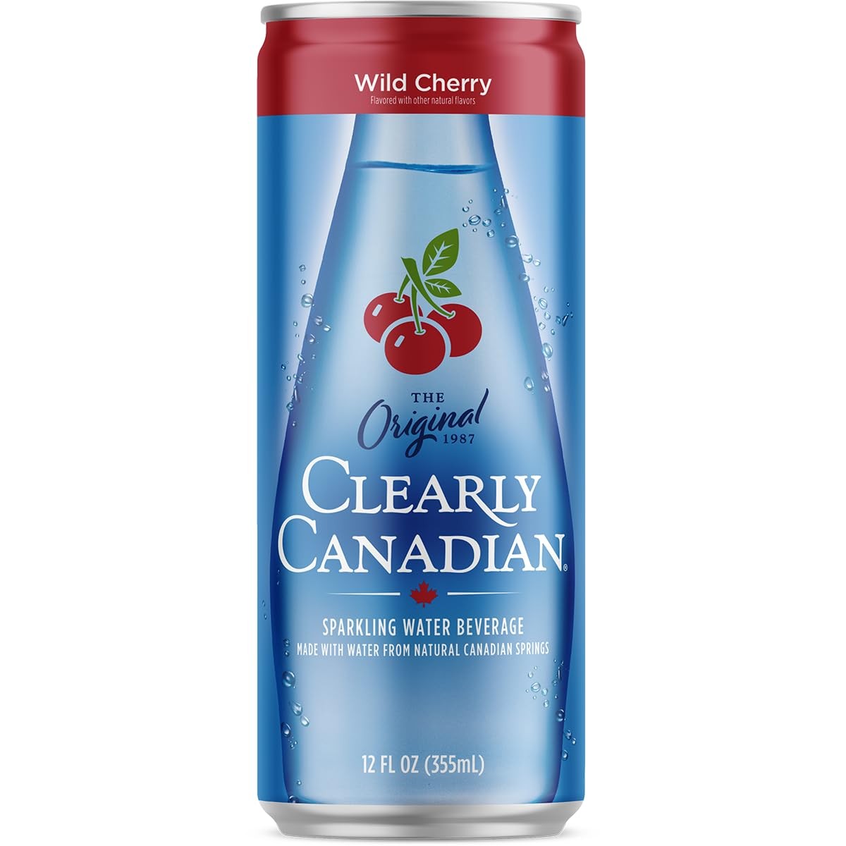 Clearly Canadian Wild Cherry 6pk Cans 72 Fl Oz (Pack of 1)