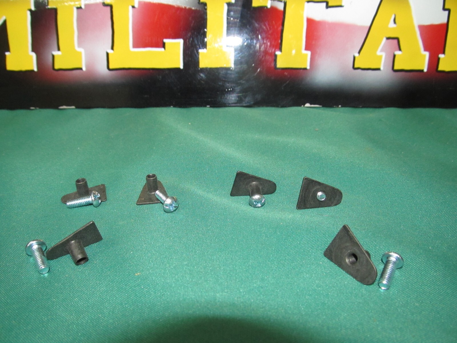 US GI Army Marine PASGT Helmet A-Nut With Replacement Screw Set 12 Pieces