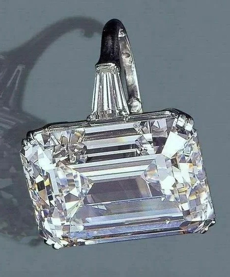 5.50 Ct Emerald Cut Moissanite Diamond Wedding Ring 14K White Gold Plated 925