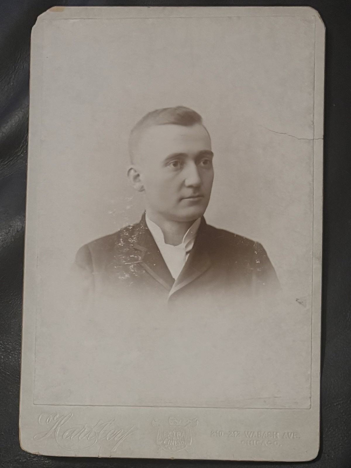 1890s MLB Chicago Cubs Shortstop Bad Bill Dahlen Baseball Cabinet Card HOF?