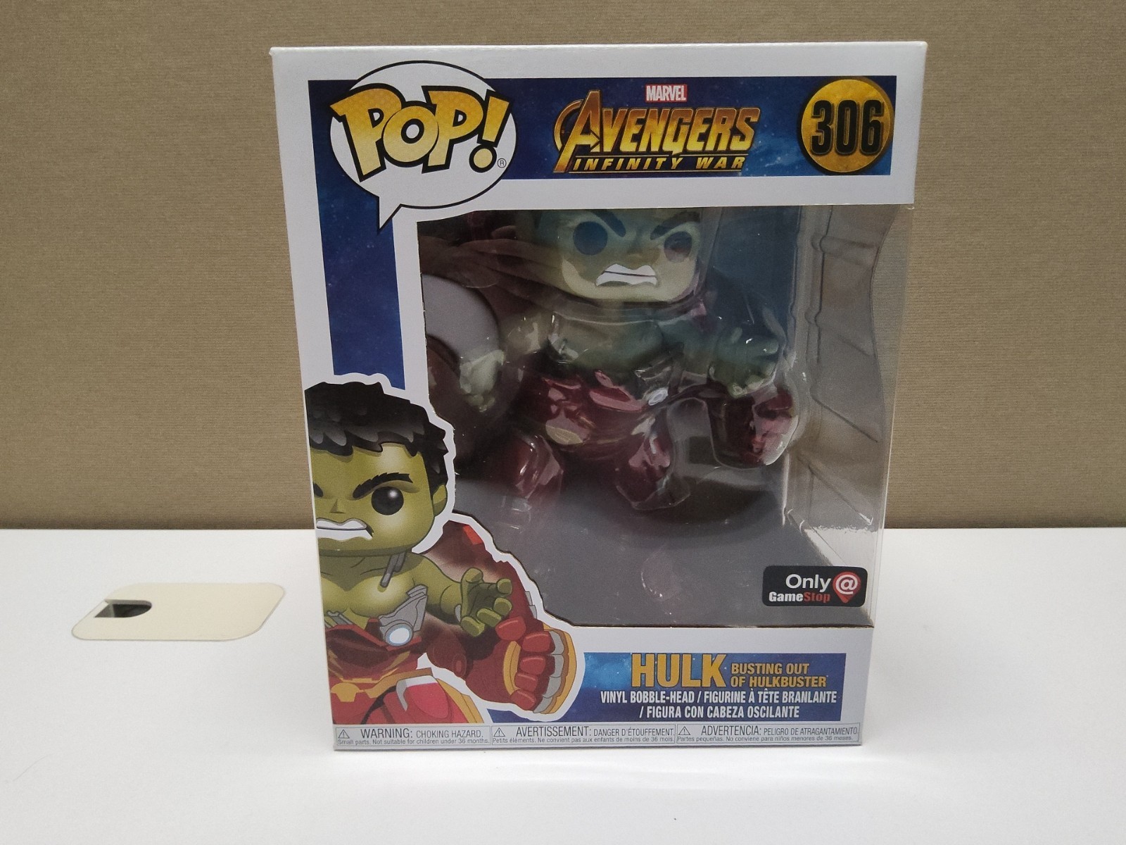 Funko Pop! Vinyl Super 6 in: Marvel – Hulk (w/ Hulkbuster) (6 inch) Gamestop Ex.