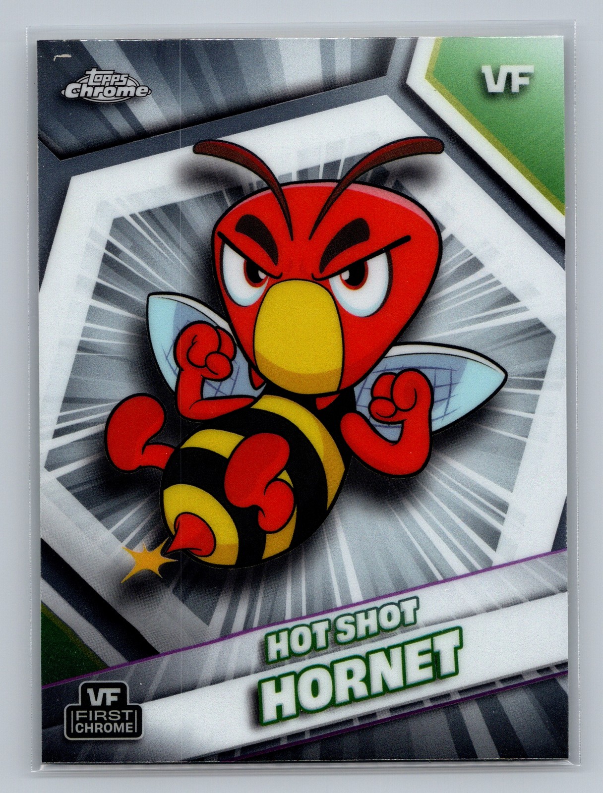 2026 Topps Chrome VeeFriends 1st Hot Shot Hornet 96