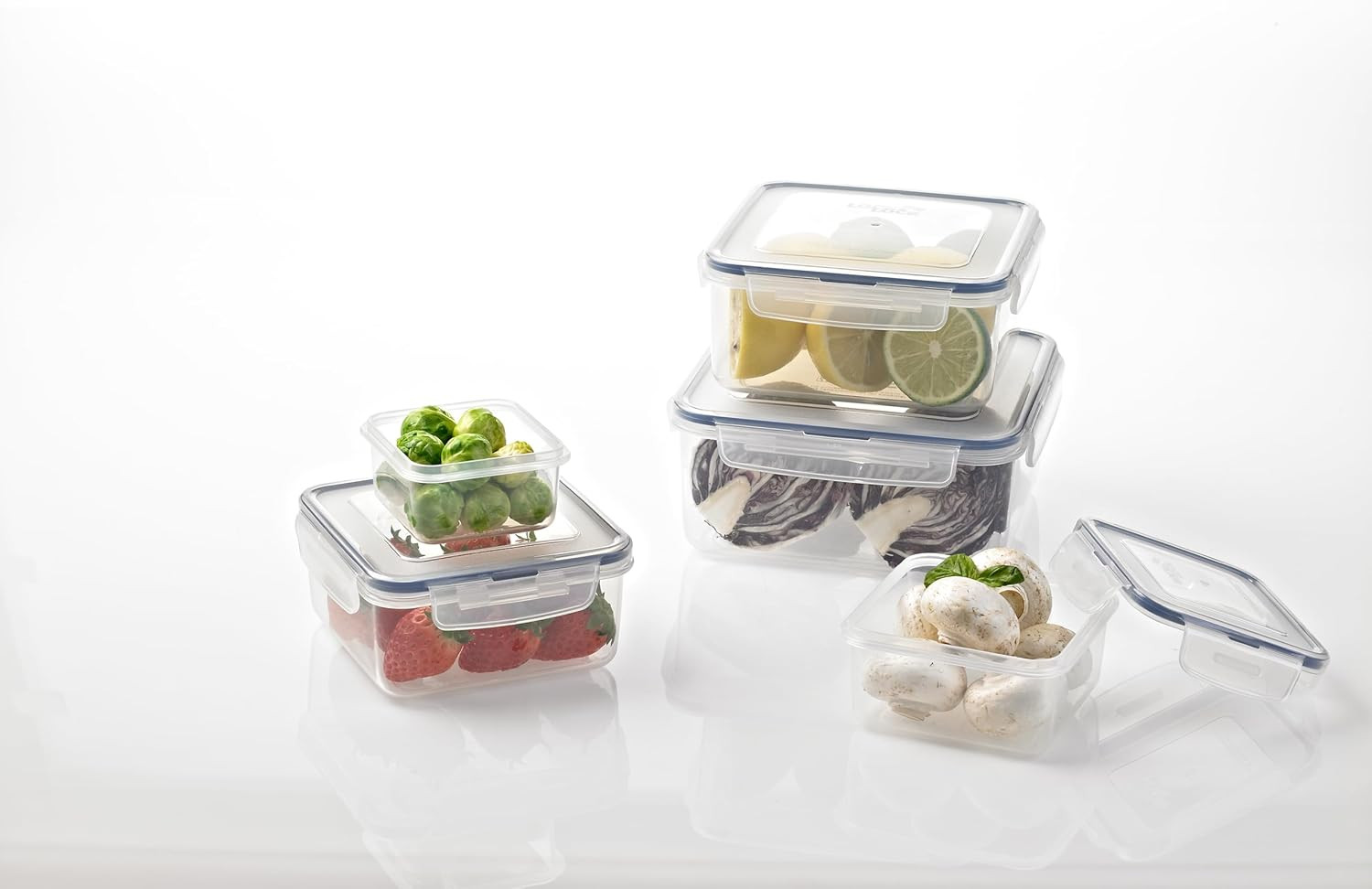 LOCK & LOCK Rectangular Food Container, Tall, 9.6-Cup, 78-Fluid Ounces