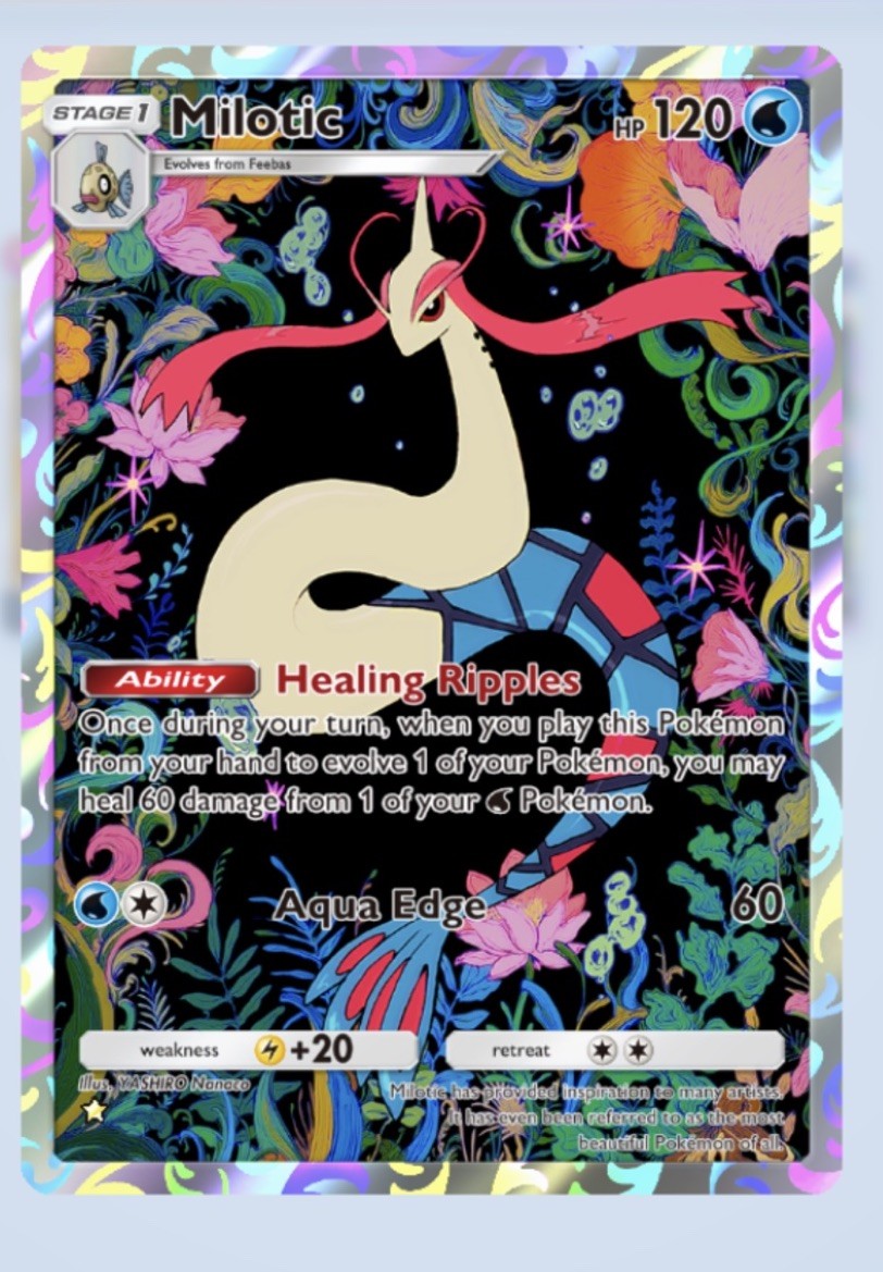 Pokemon TCG Pocket ✨ MILOTIC – Full Art – Language English (PokEMon digitalCard