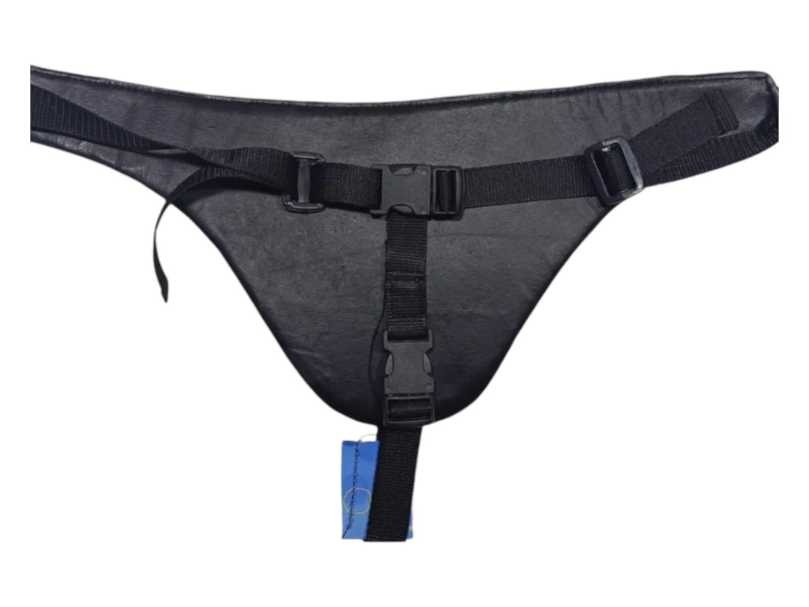 Darth Vader Leather Codpiece Prop, Black Leather Darth Codpiece Adjustable, Dart