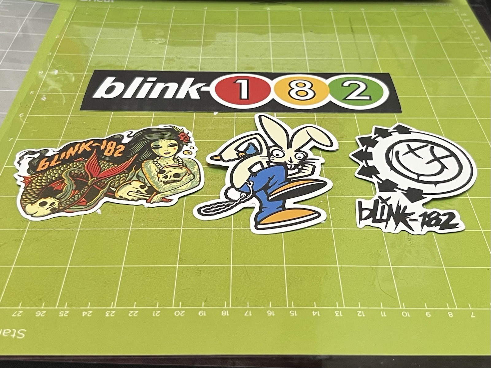 Blink-182 – Set of 4 Vintage Reproduction Stickers